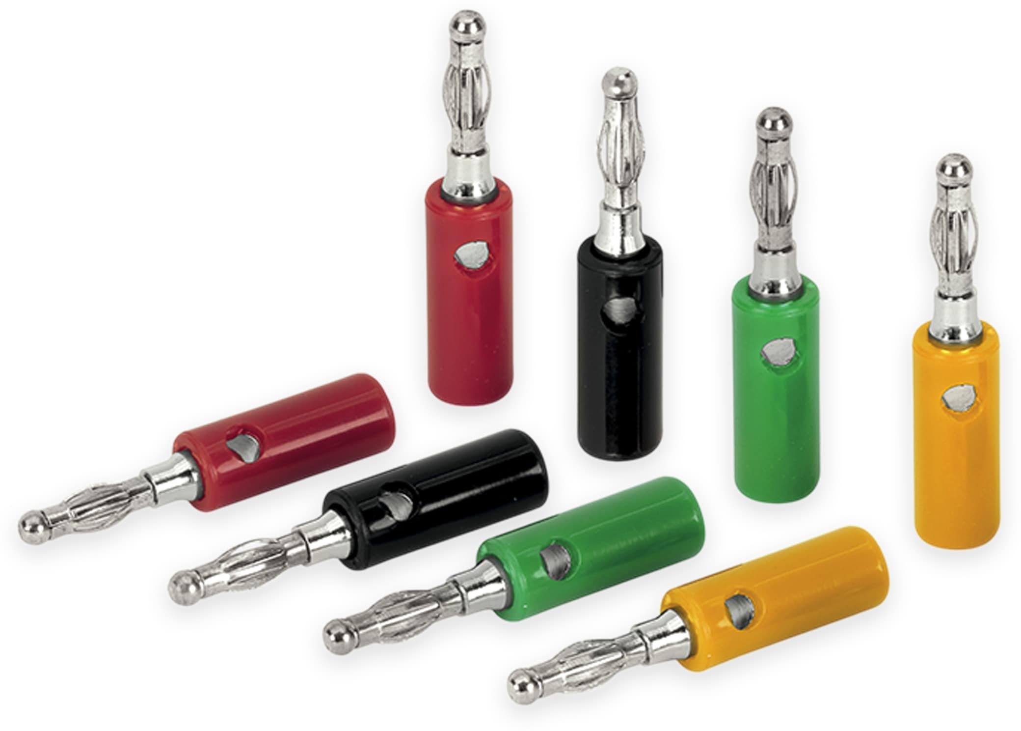 Bananenstecker-Set, 8 Stück