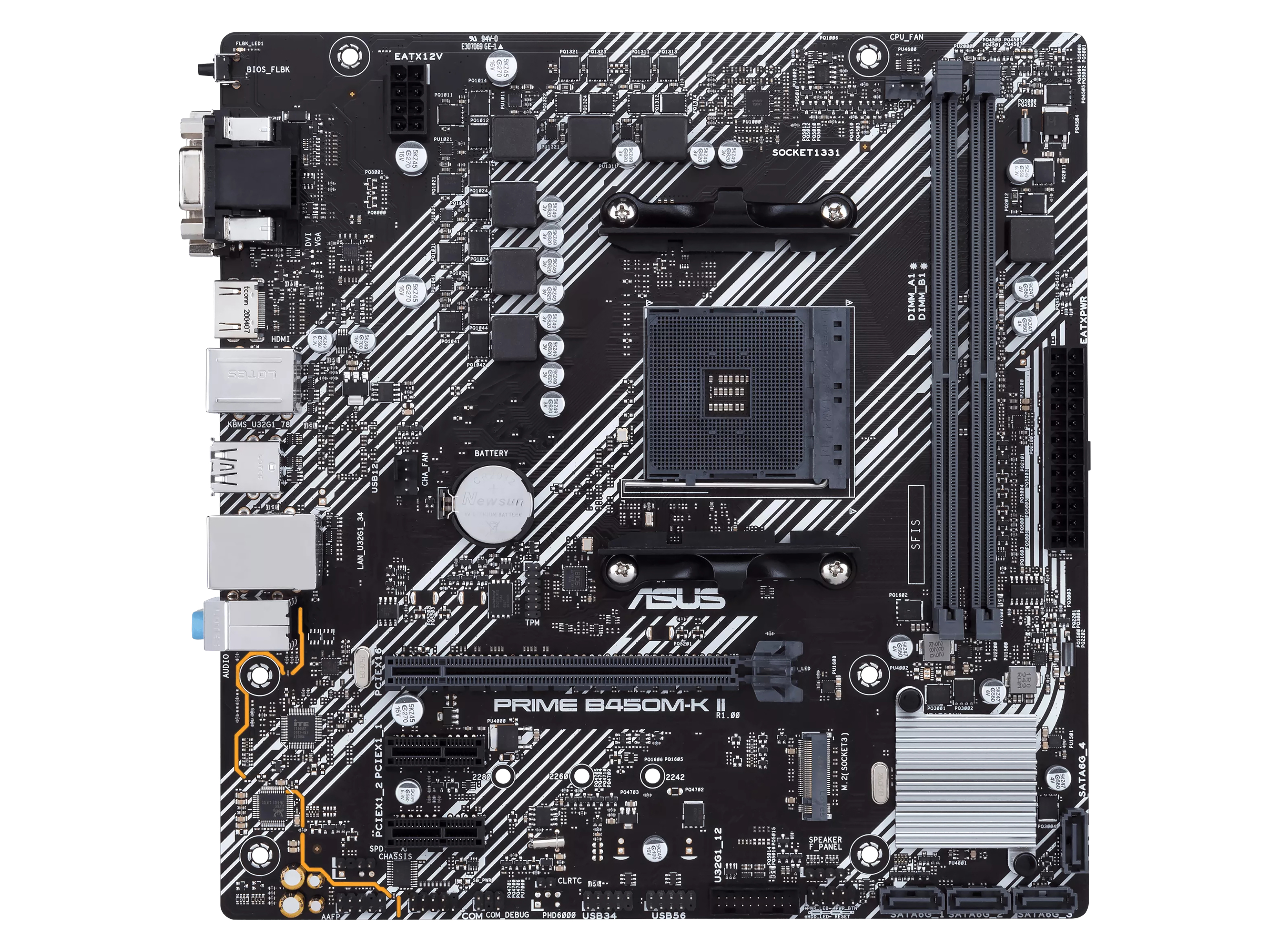 ASUS Mainboard B450M-K II