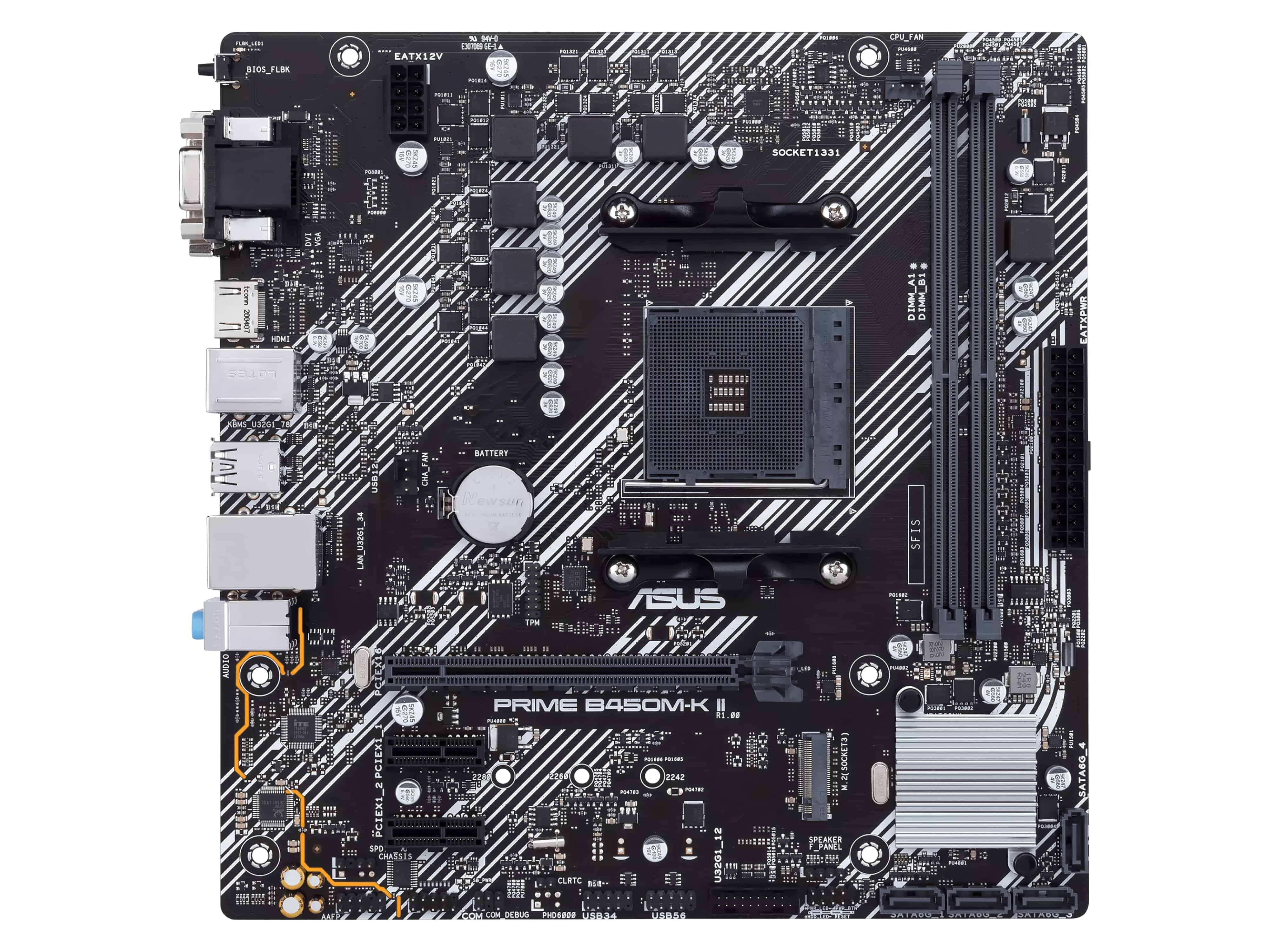 ASUS Mainboard B450M-K II