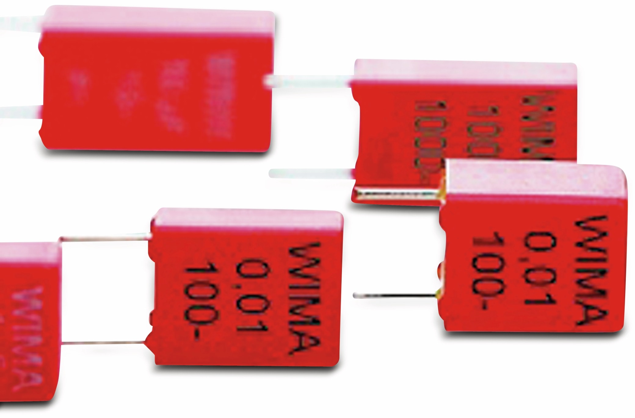 WIMA Folienkondensator, 1 UF, 63 V-, radial, RM 5, MKS2C041001F00JSSD WIMA Folienkondensator, MKS2C041001F00JSSD, 1UF, 63V