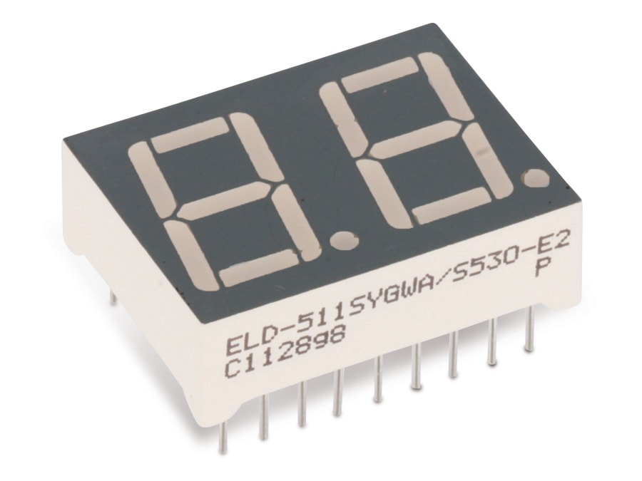 EVERLIGHT LED-Anzeige ELD-511SYGWA/S530-E2 EVERLIGHT LED-Anzeige ELD-511SYGWA/S530-E2