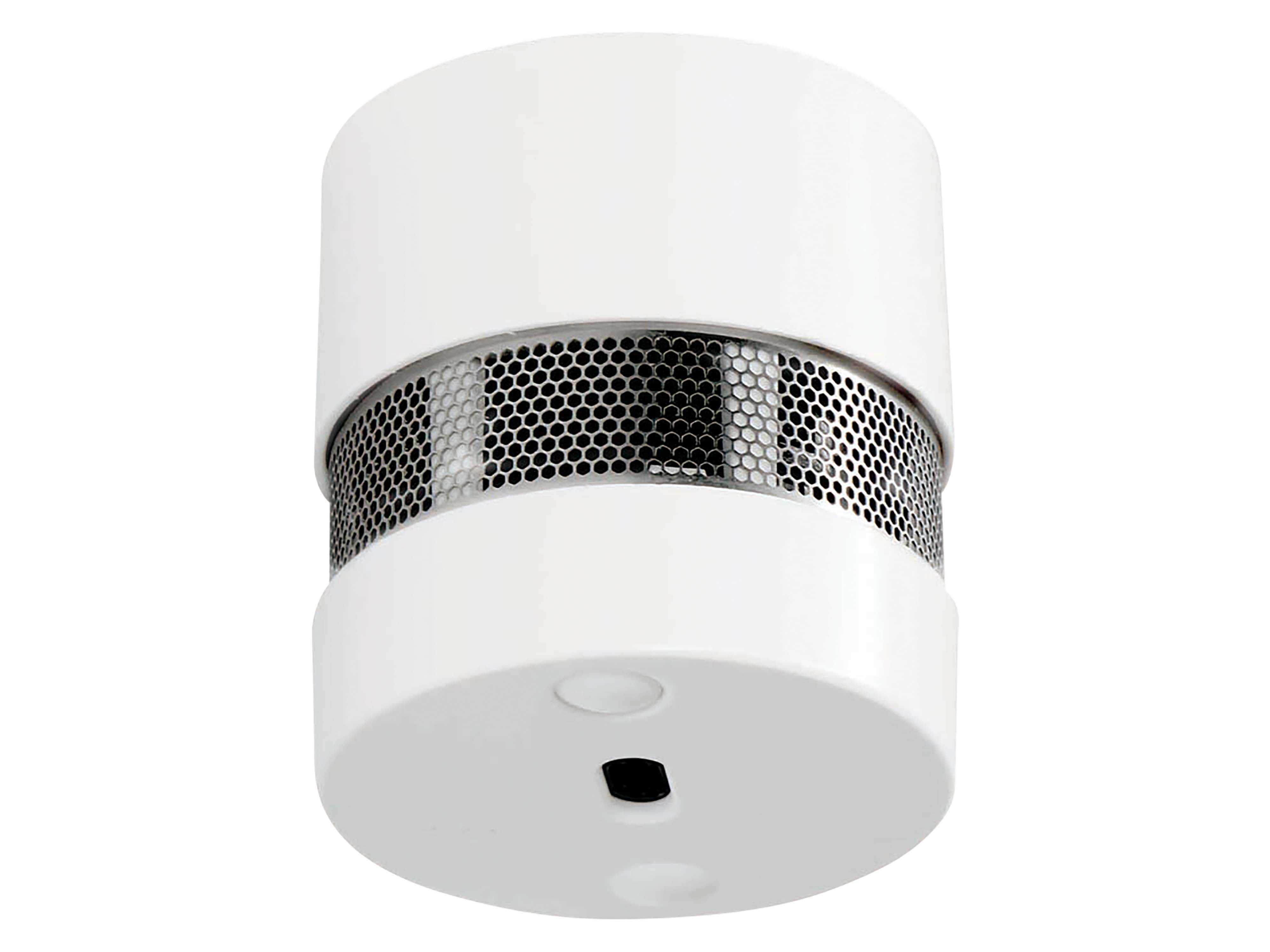 ALECTO Mini-Rauchmelder SD1020, 10-Jahre-Batterie, Sensorlaufzeit, weiß