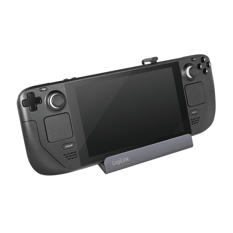 LOGILINK USB 3.2 Dockingstation UA0408, Gen1, 6-Port, USB-C PD, Aluminium-Silber