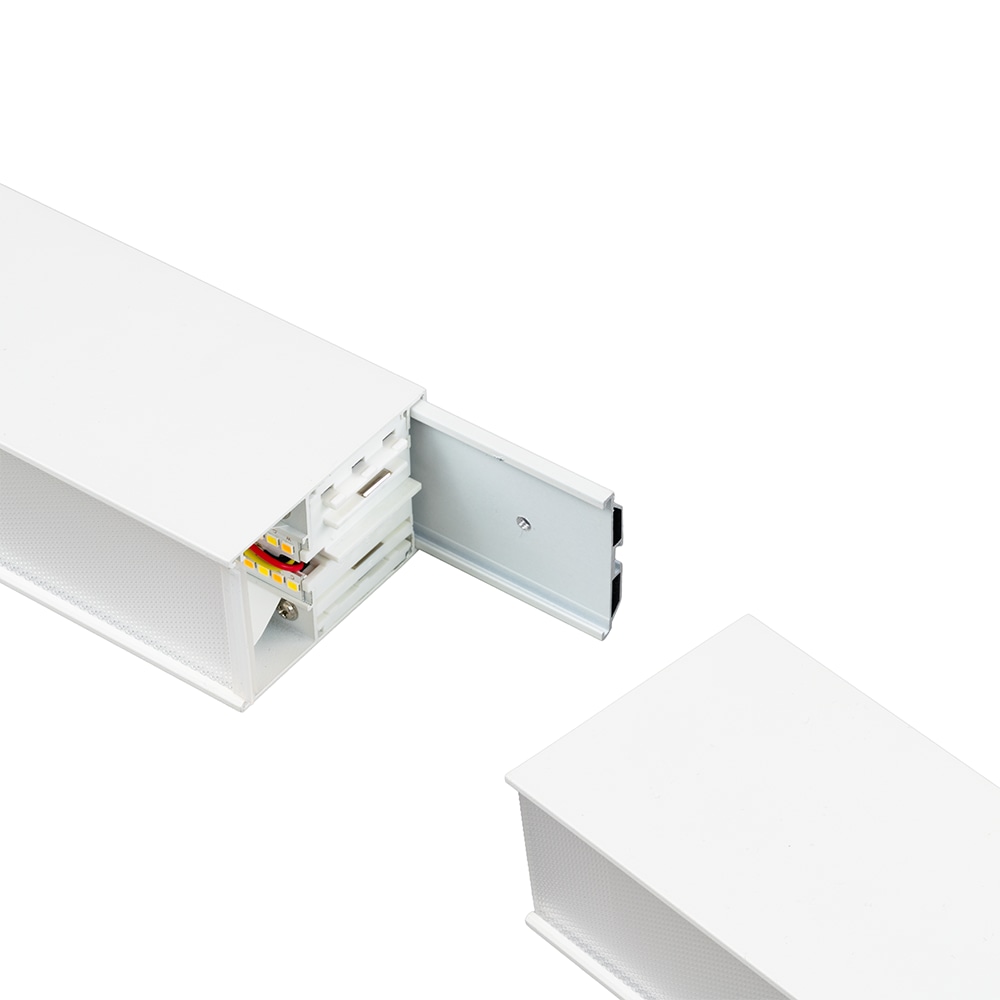 LUXULA LED-Büro-/Tresenleuchte, 30W, 3000/4000/6500K, EEK: E, 3600lm, IP20, weiß