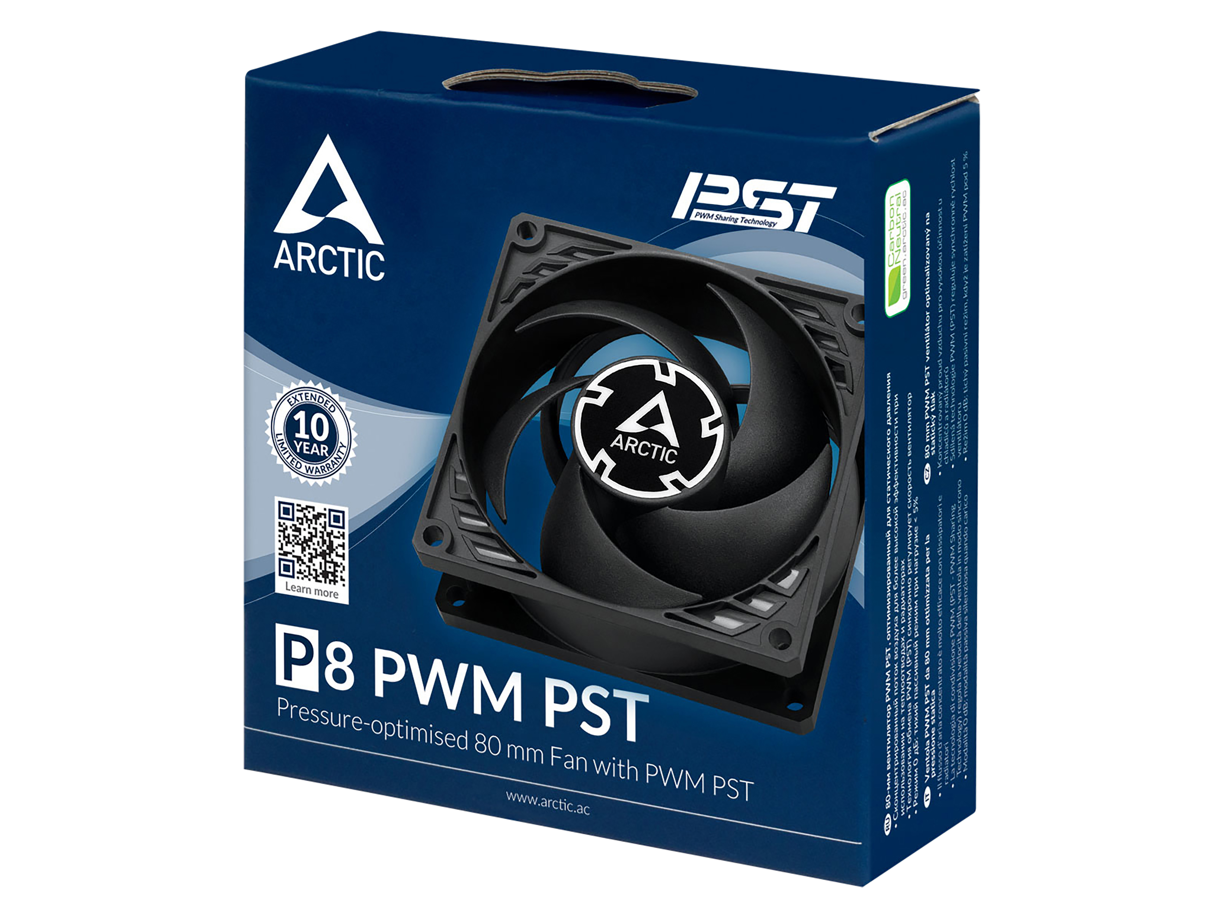 ARCTIC Lüfter P8 PWM PST 80mm