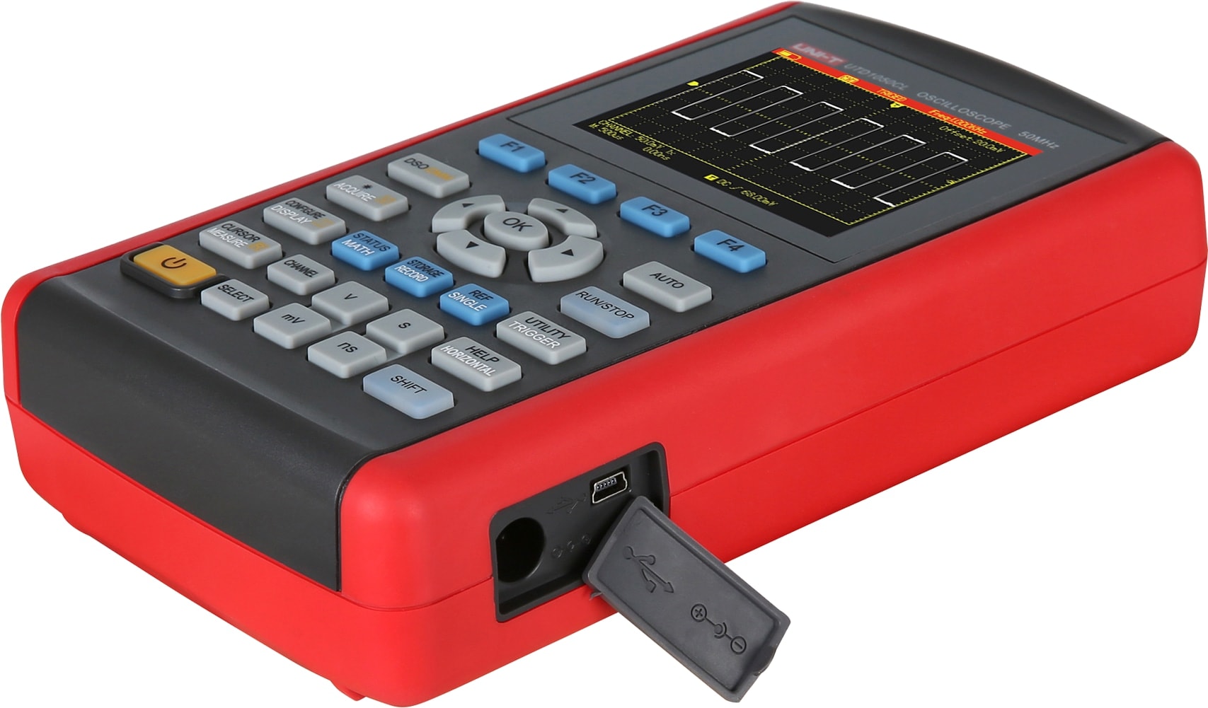 UNI-T Handheld-Oszilloskop, UTD1025CL, 25 MHz, 200 MSa/s