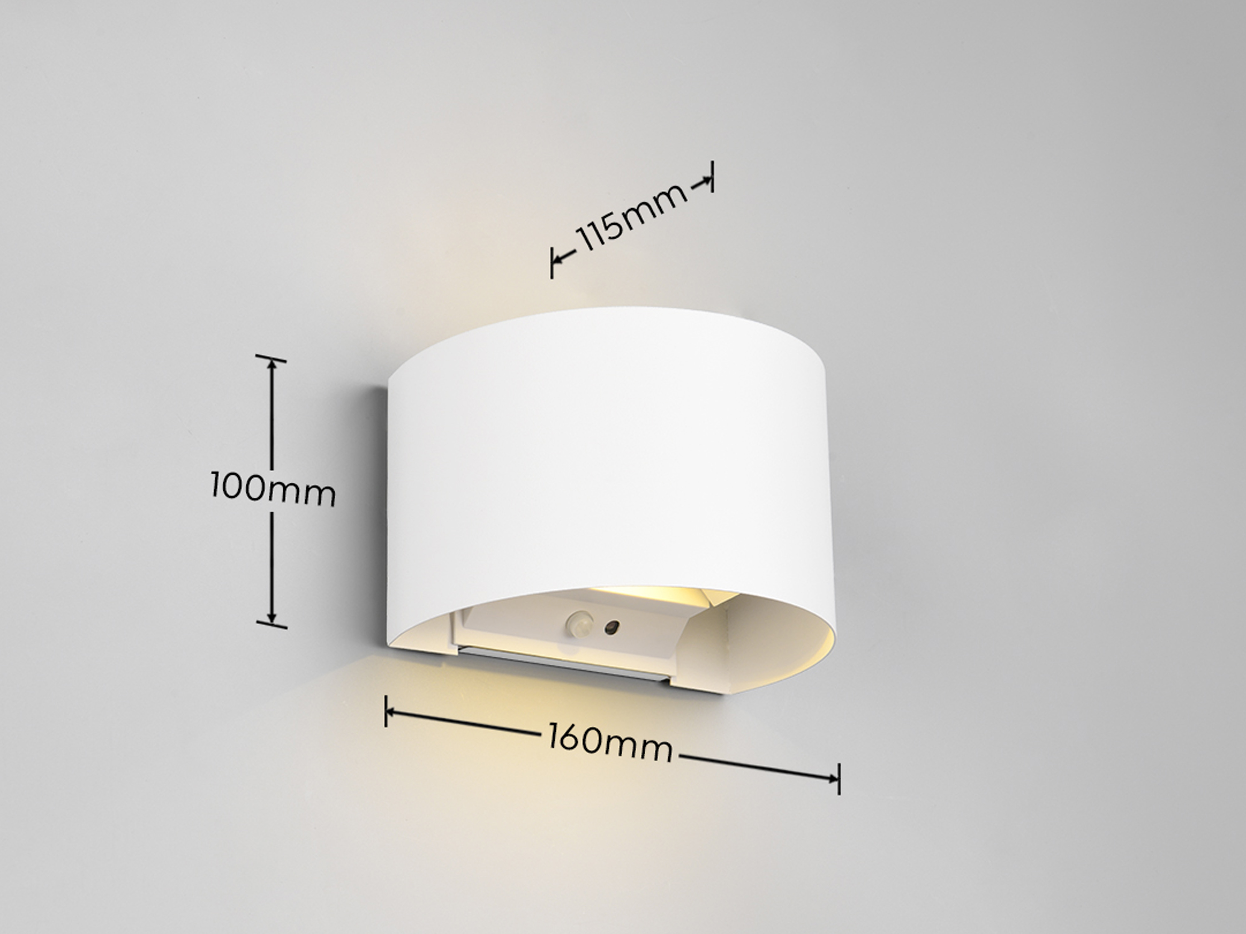 REALITY LED-Akku-Wandleuchte Talent R27769131 weiß, IP 44, 2 x 0,5 W, 100 lm, 3000 K REALITY LED-Akku-Wandleuchte Talent R27769131 weiß, IP 44, 2 x 0,5 W, 100 lm, 3000 K,
