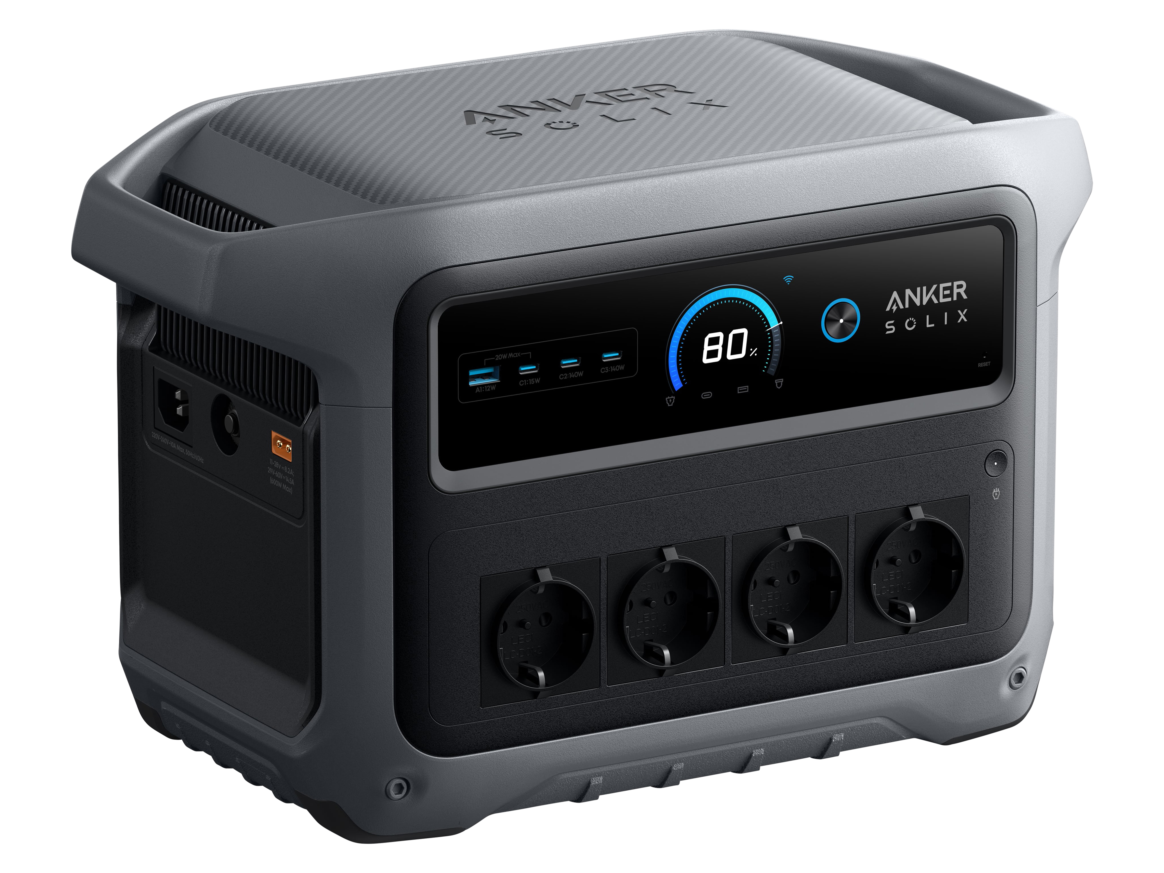 ANKER Powerstation SOLIX C1000 Gen2, 2000W, 1024Wh, App kompatibel ANKER Powerstation SOLIX C1000 Gen2, 2000W, 1024Wh, App kompatibel
