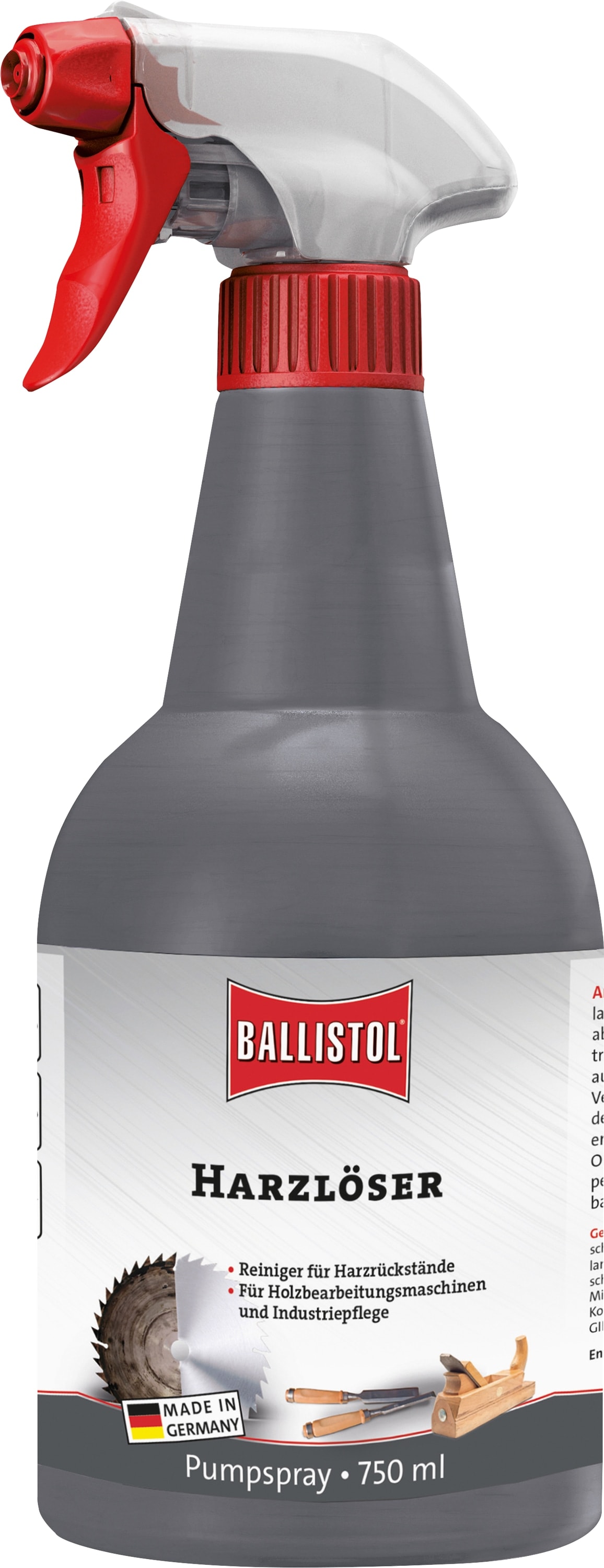 BALLISTOL Harzlöser Pumpsprüher, 750 ml