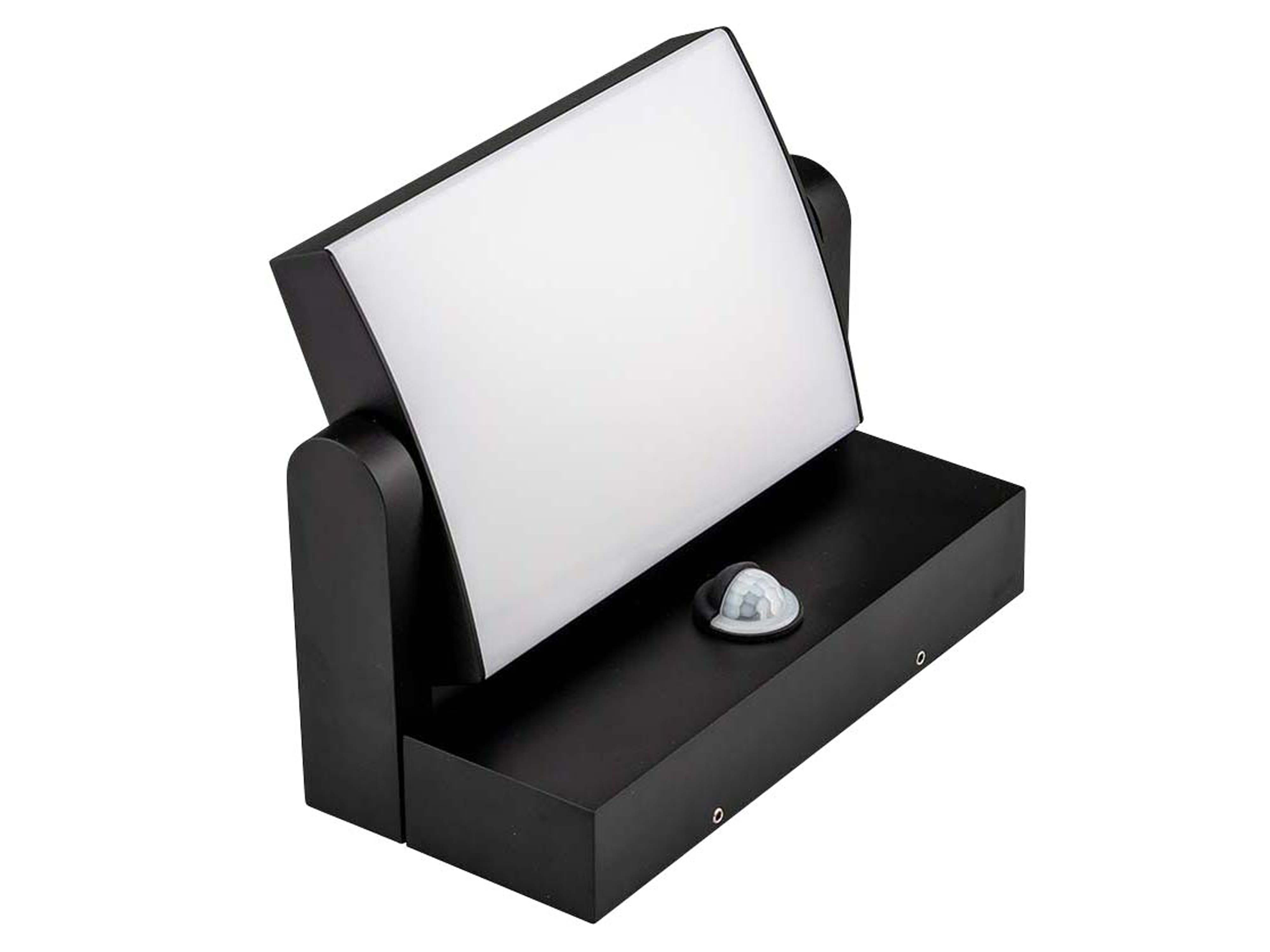V-TAC LED-Fluter VT-11020S, EEK: E, 17 W, 2580 lm, 4000 K, Sensor, schwarz V-TAC LED-Fluter VT-11020S, EEK: E, 17 W, 2580 lm, 4000 K, Sensor, schwarz