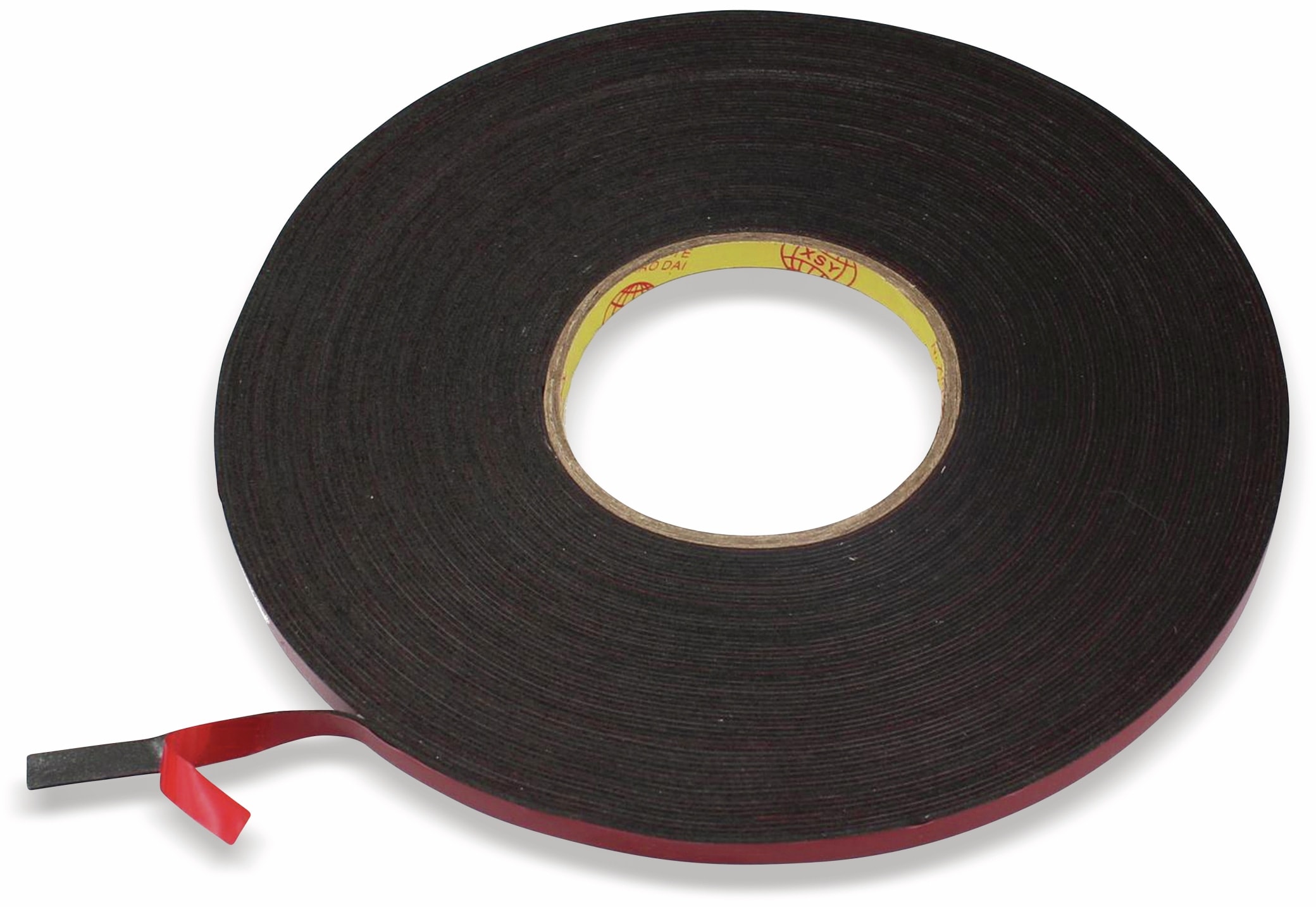 Doppelseitiges Klebeband 10 mm, 30 m, sw Doppelseitiges Klebeband 10 mm, 30 m, sw