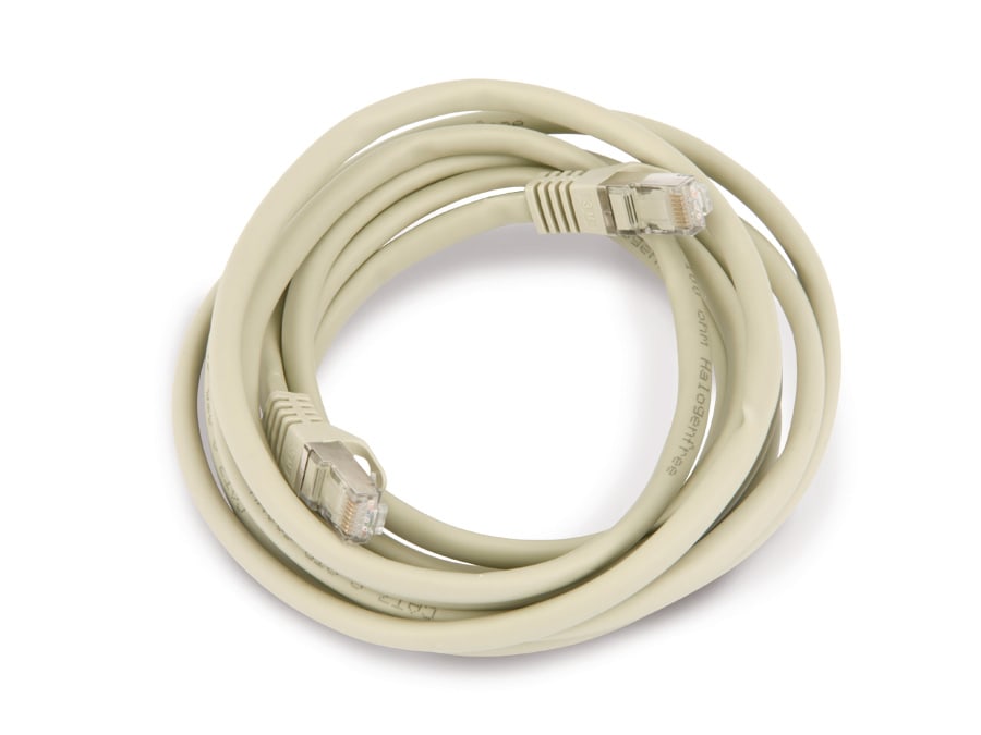 S-IMPULS RJ45 Patchkabel S/FTP (PIMF), m. CAT.7 Rohkabel, 0,5 m, grau