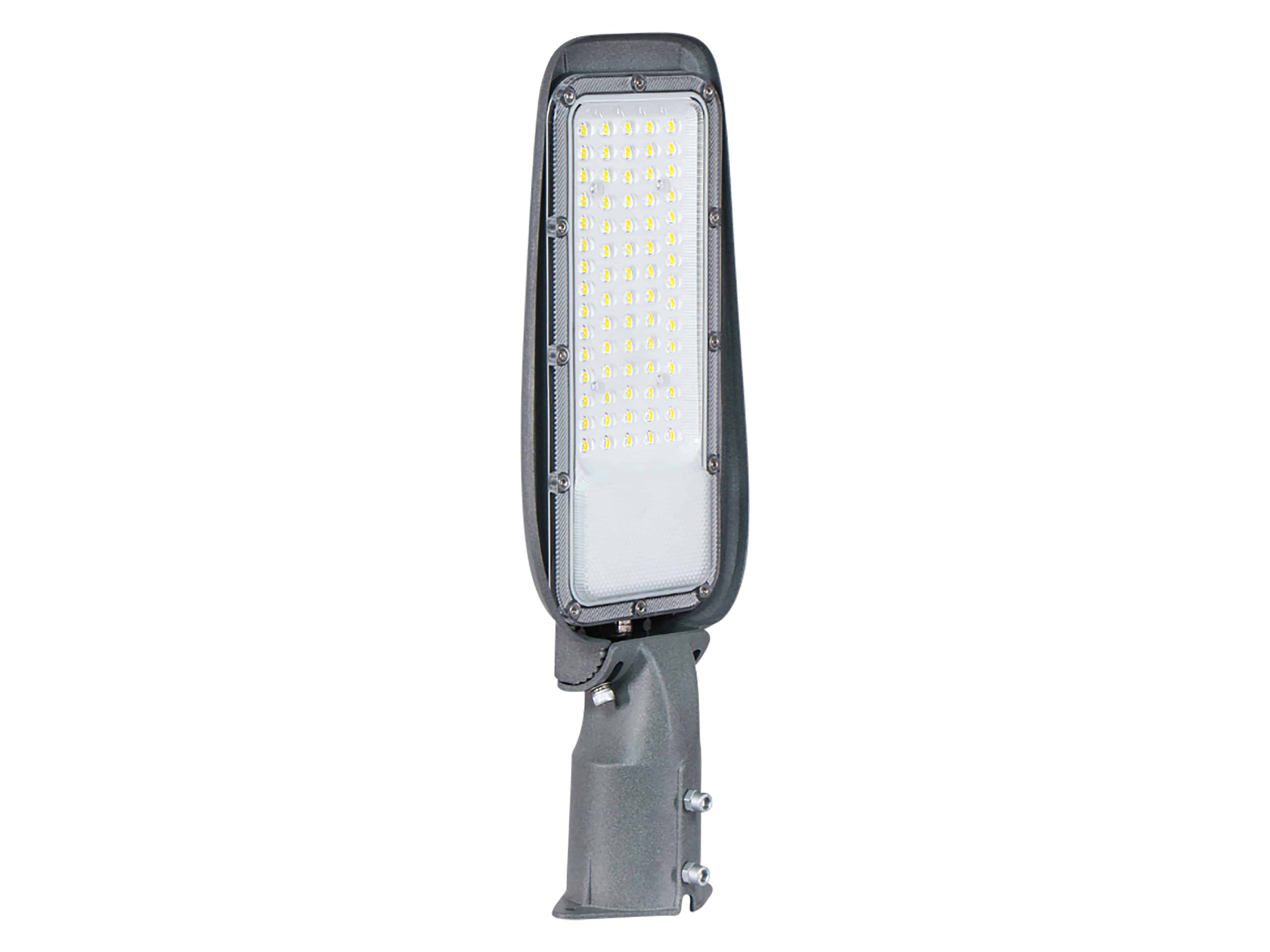 LUXULA LED-Straßenleuchte, EEK: F, 50W, 5000lm, 3000K, IP65, grau
