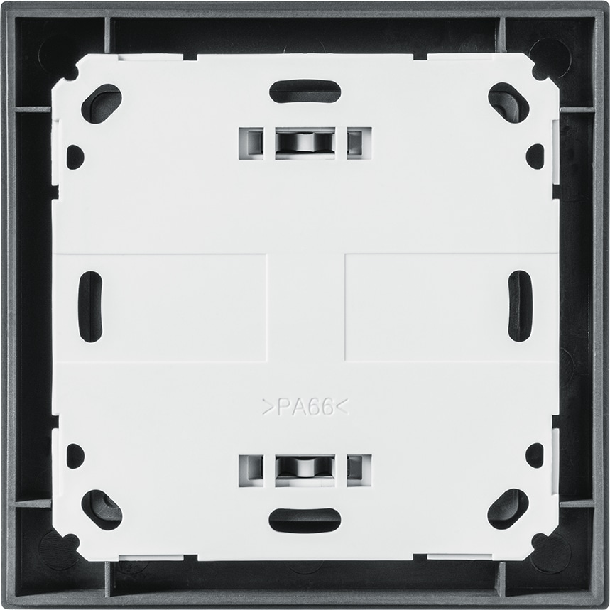 HOMEMATIC IP 159881A0, Wandtaster 2-fach, anthrazit HOMEMATIC IP 159881A0, Wandtaster 2-fach, anthrazit