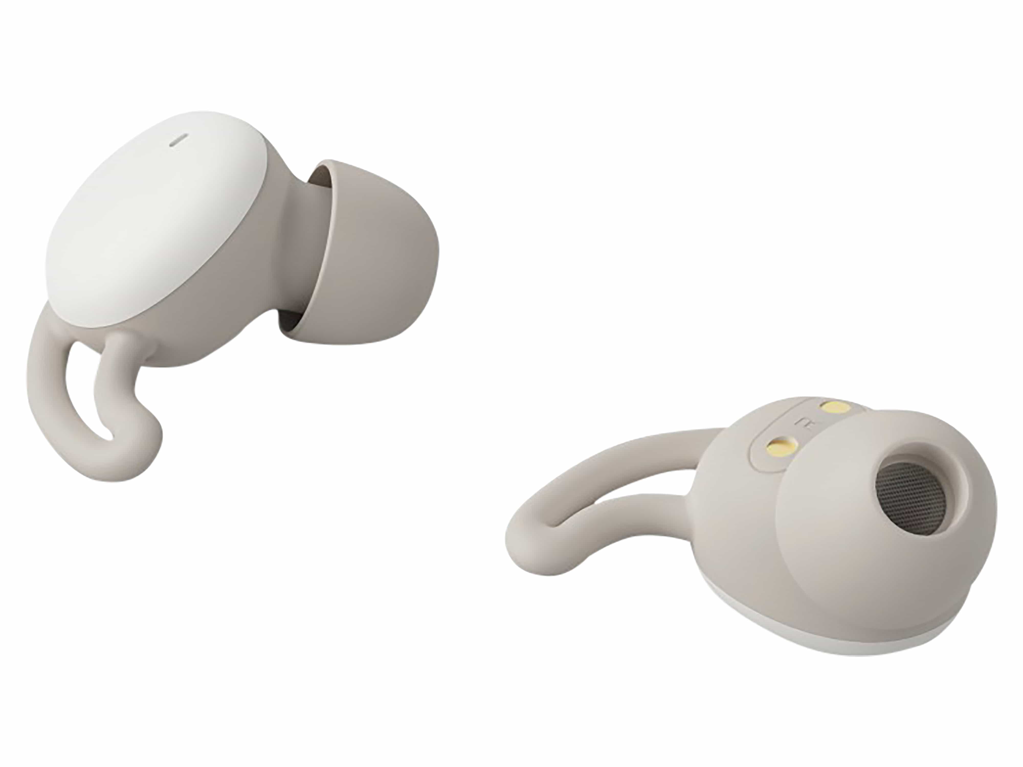 HAMA Kabellose Kopfhörer, Spirit Calm TWS, In-Ear, Schlafkopfhörer, Weiß/Grau