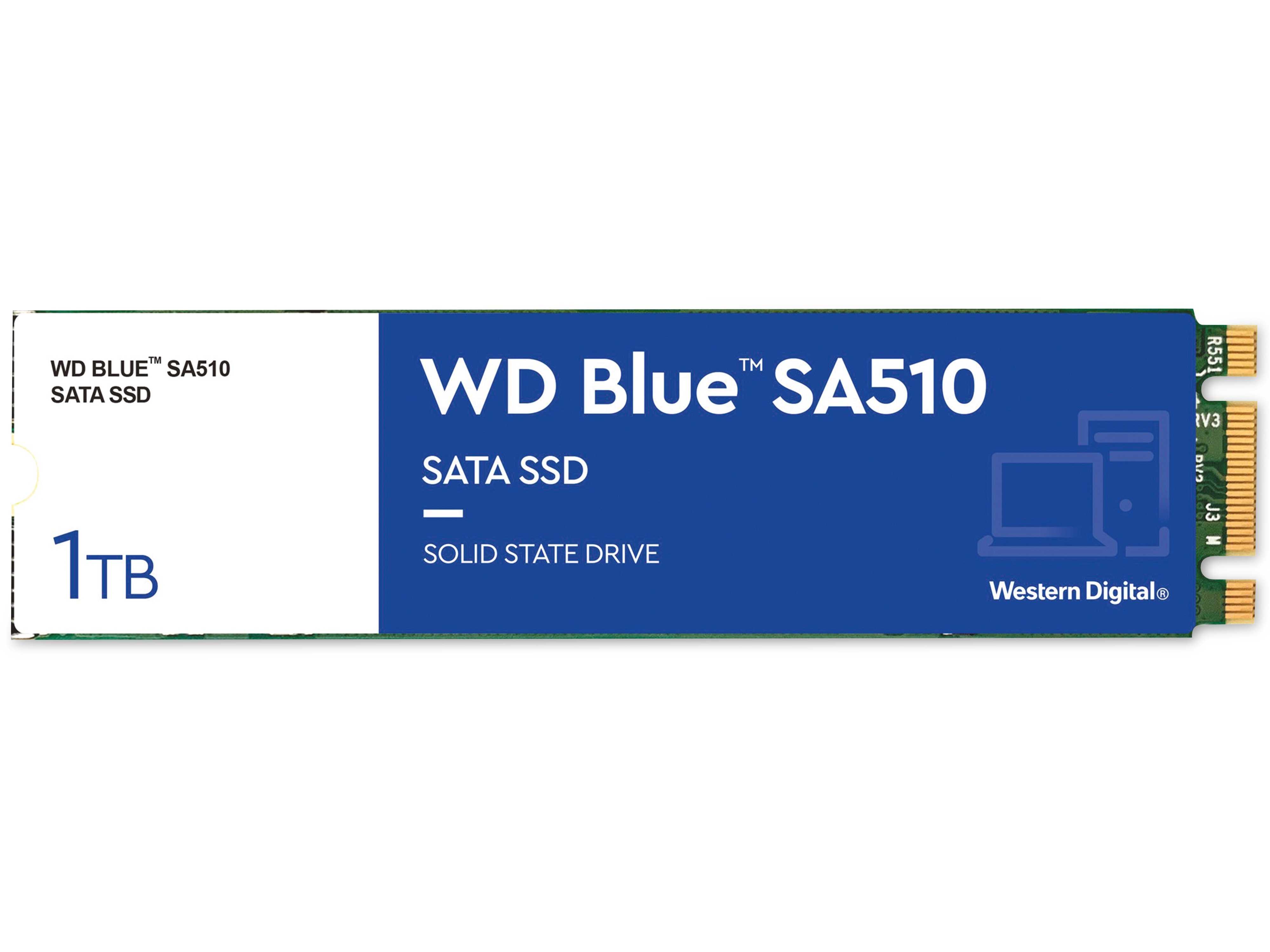 WESTERN DIGITAL M.2 SSD WD Blue SA510, 1 TB, intern
