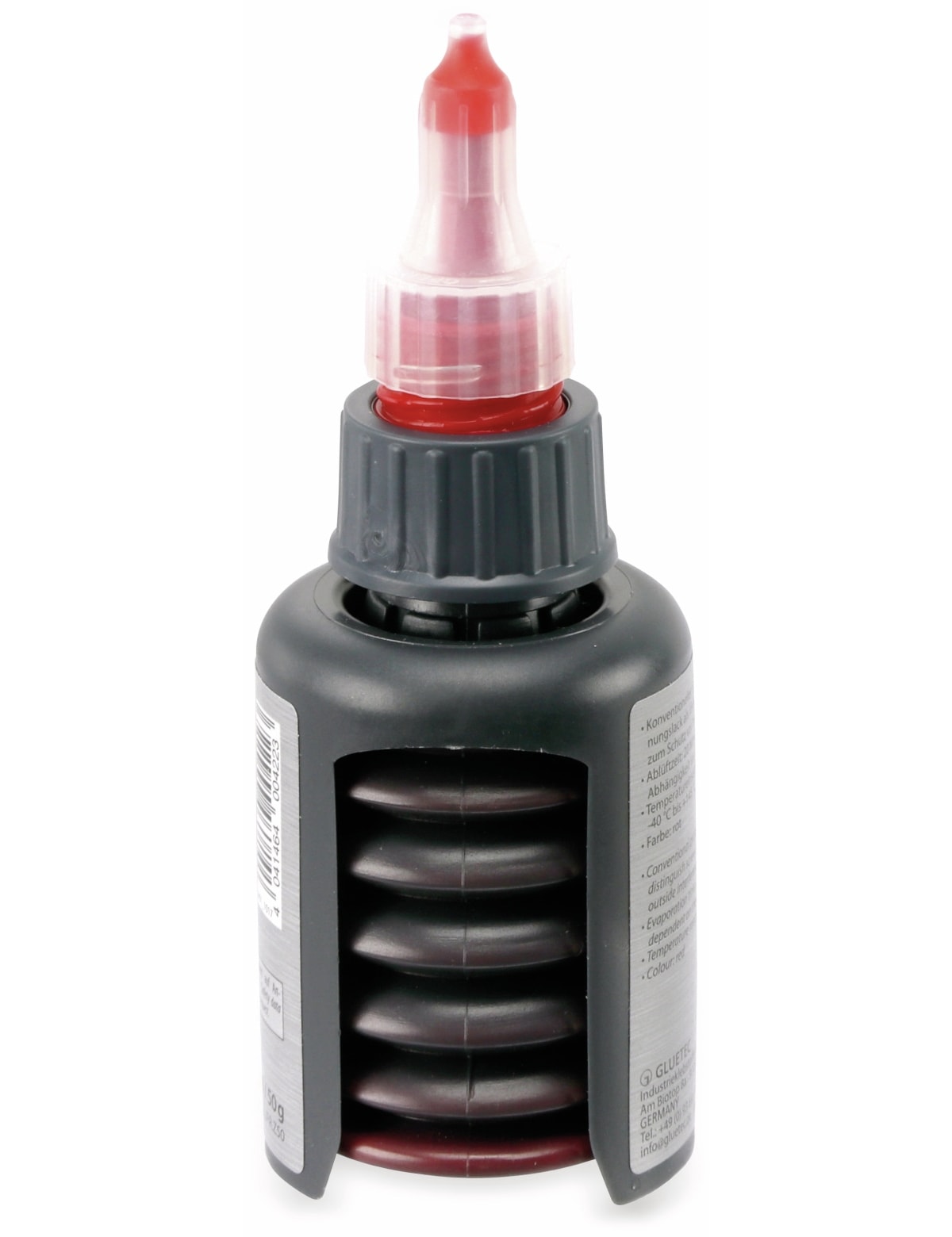 WIKO Schraubensicherungslack SSL, 50 ml, rot, Ziehharmonika Flasche