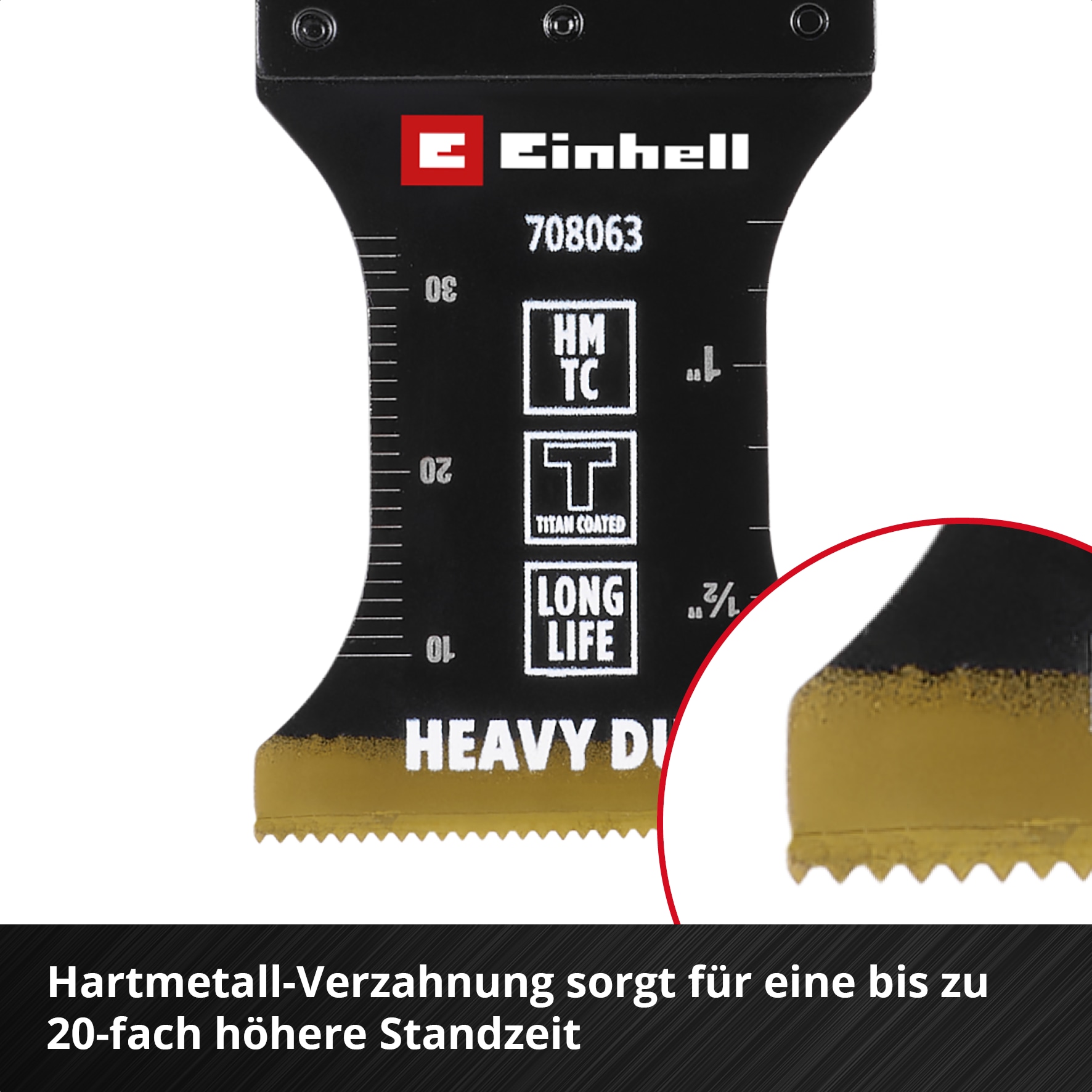 EINHELL Tauchsägeblatt, 708063, HM-TI, 35 mm