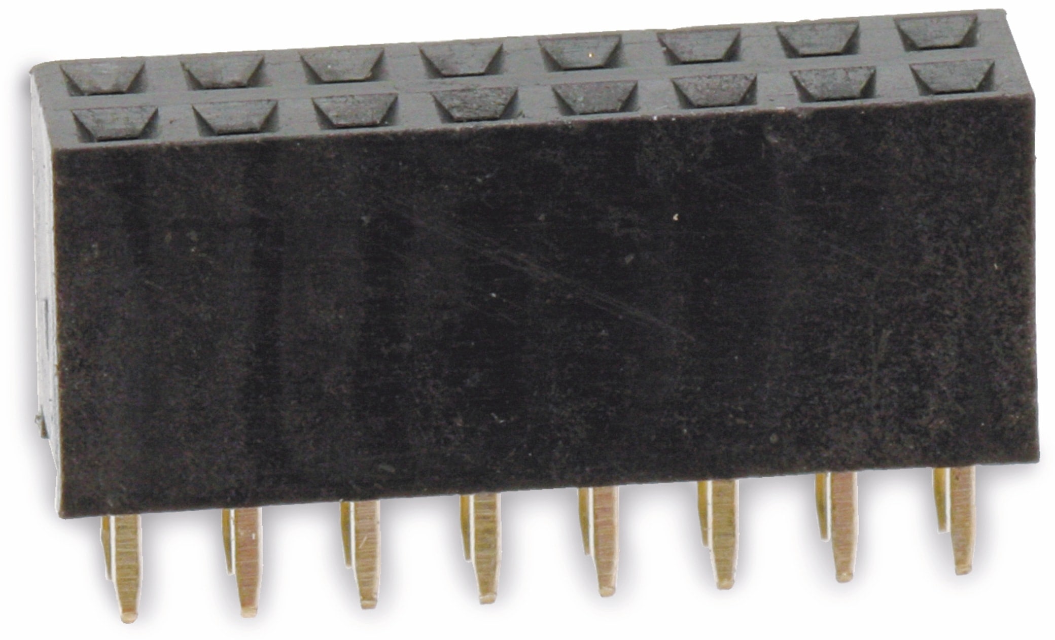 CONNFLY ELECTRONIC Buchsenleiste, vergoldet, 2x 8-polig CONNFLY ELECTRONIC Buchsenleiste, vergoldet, 2x 8-polig