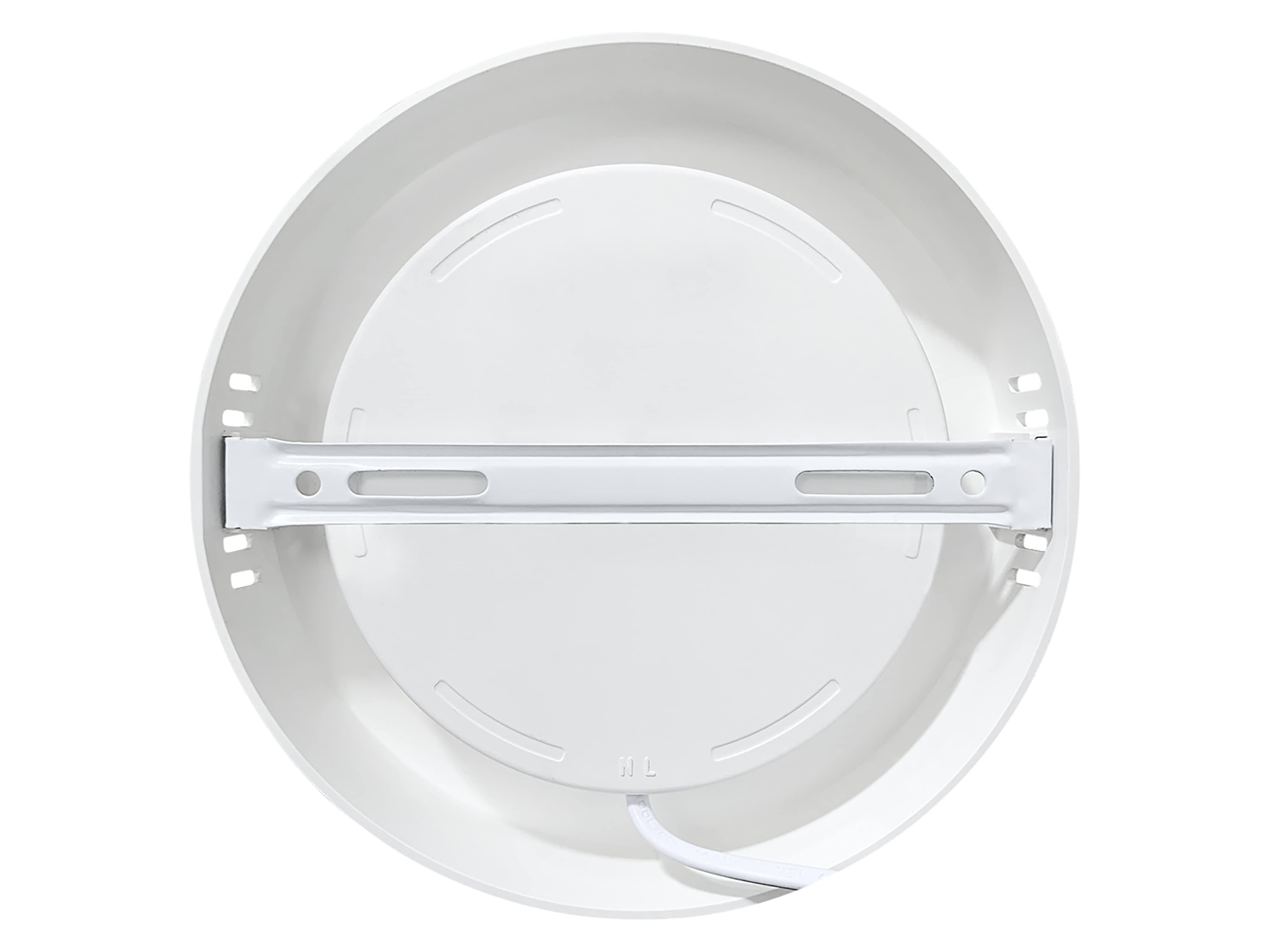 LUXULA LED-Deckenleuchte, 24W, EEK: F, 2400lm, CCT, IP44, rund, weiß LUXULA LED-Deckenleuchte, 24W, EEK: F, 2400lm, CCT, IP44, rund, weiß