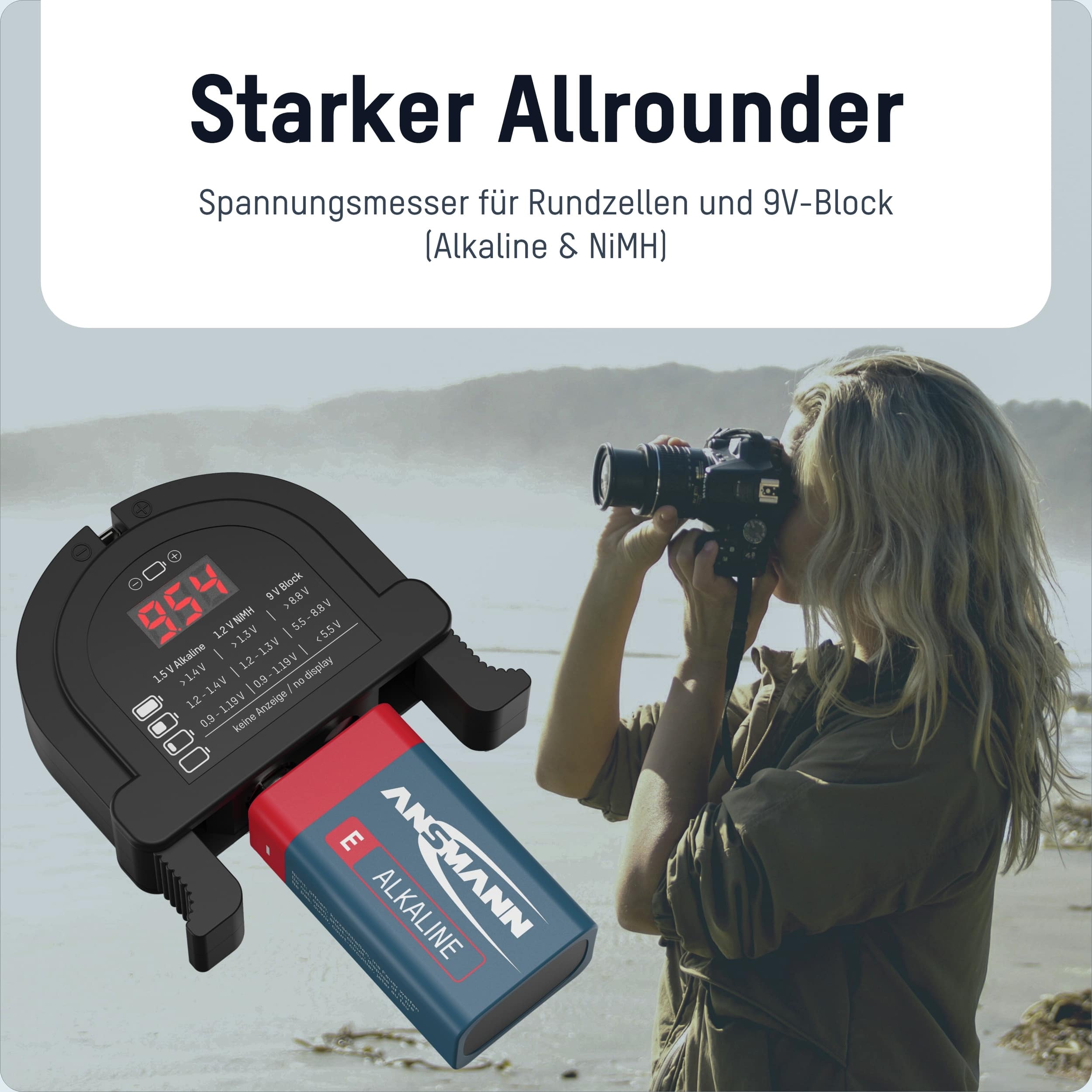 ANSMANN Batterietester
