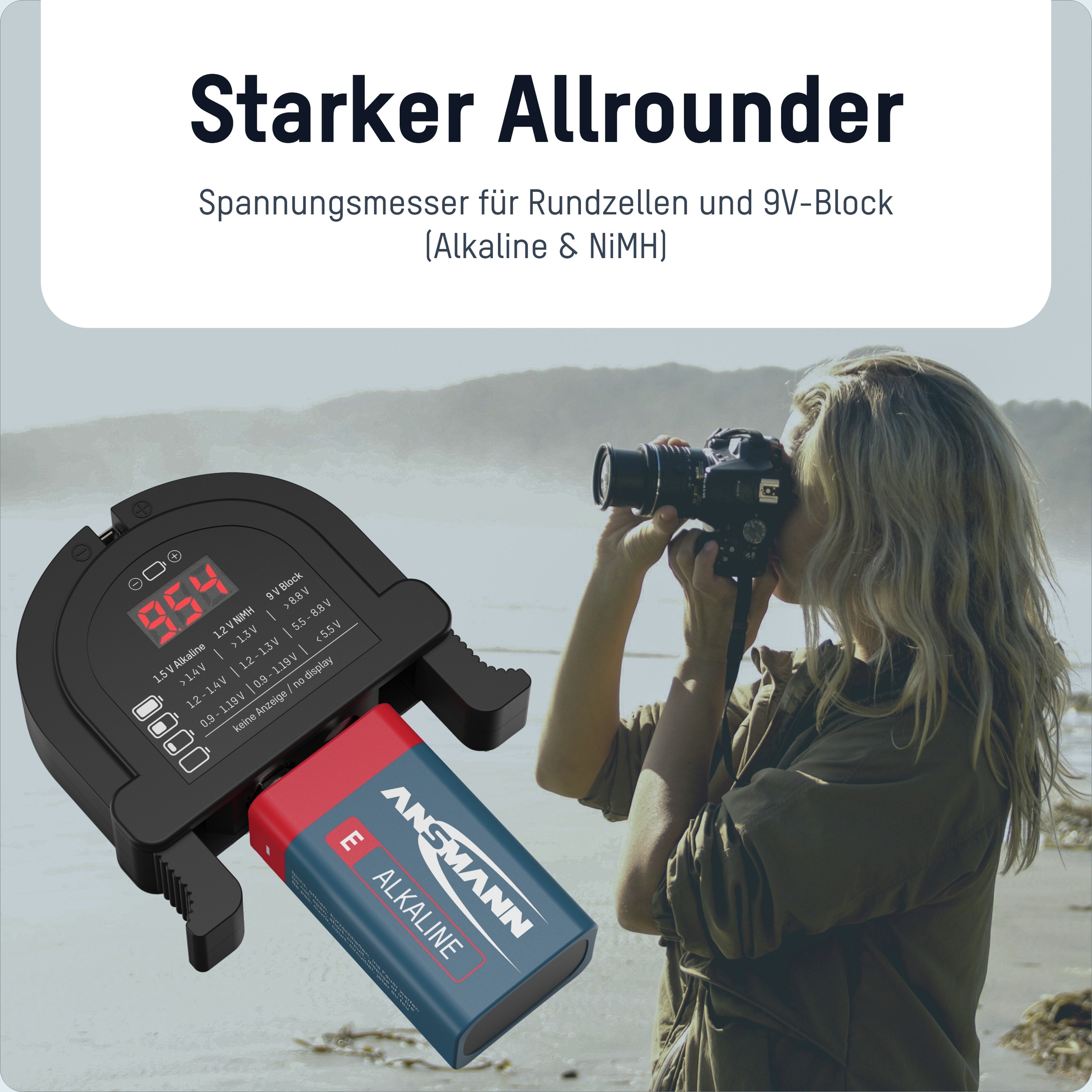 ANSMANN Batterietester