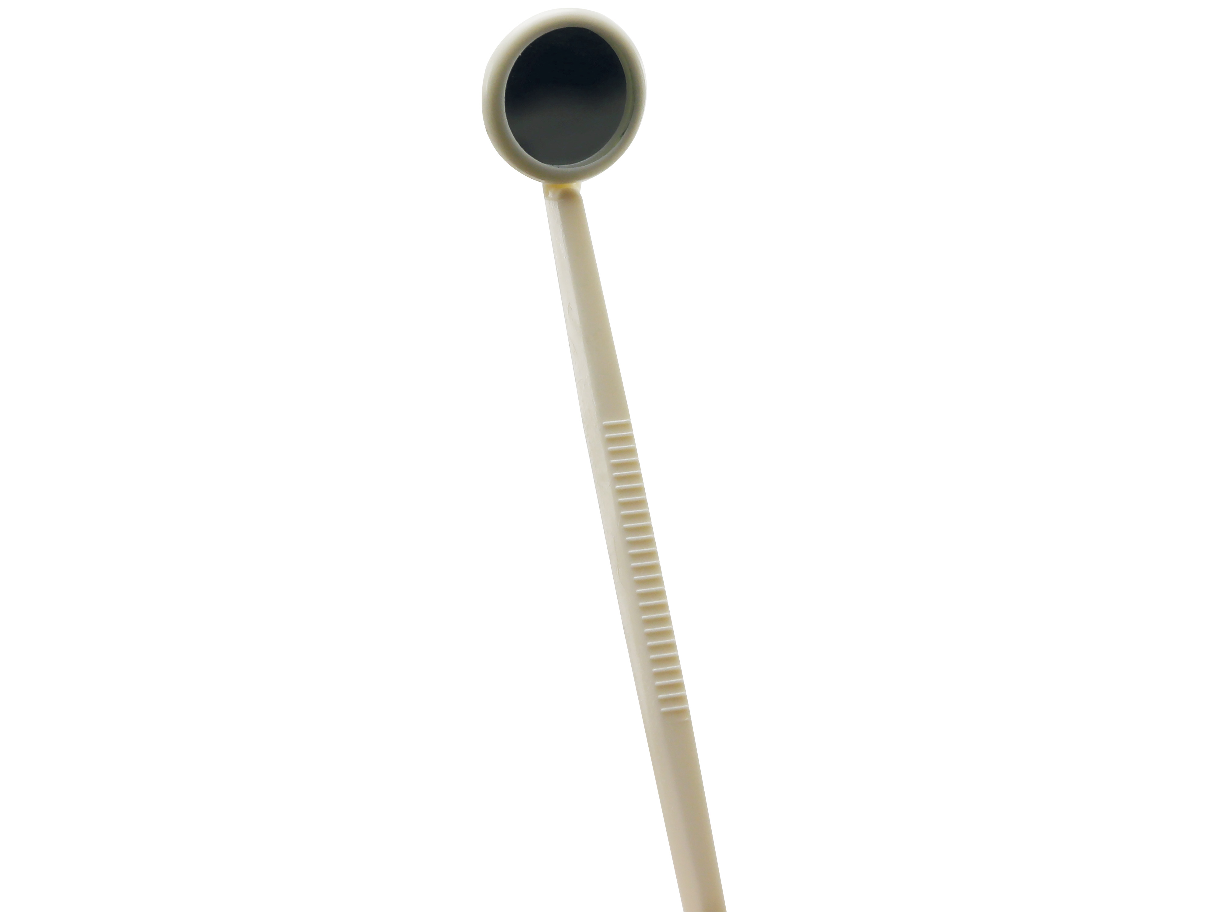 Spiegel, gebogen, Ø 24 mm, mit Spatel