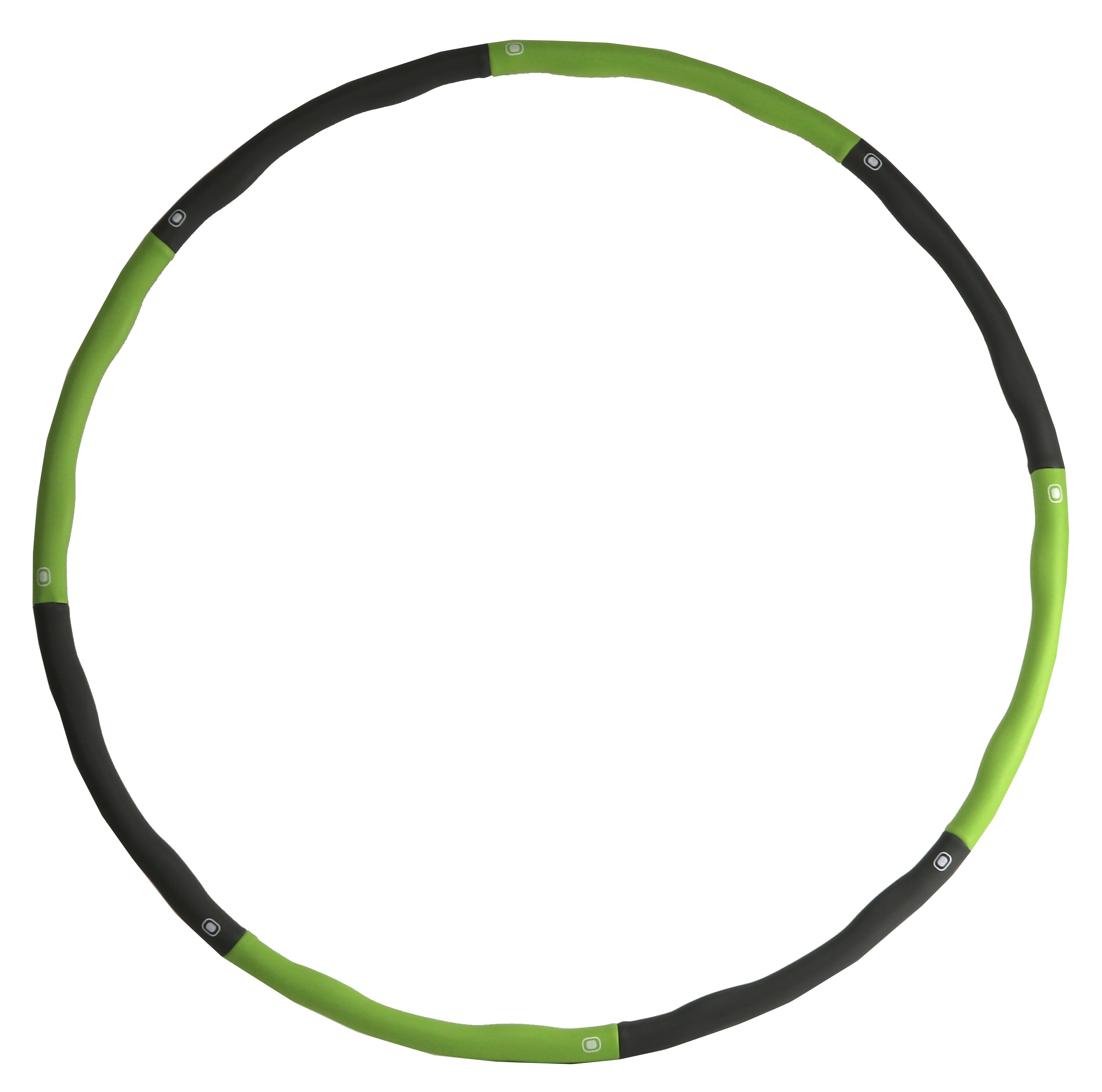 Hula-Hoop-Set, MAXIMIO Sports, grün