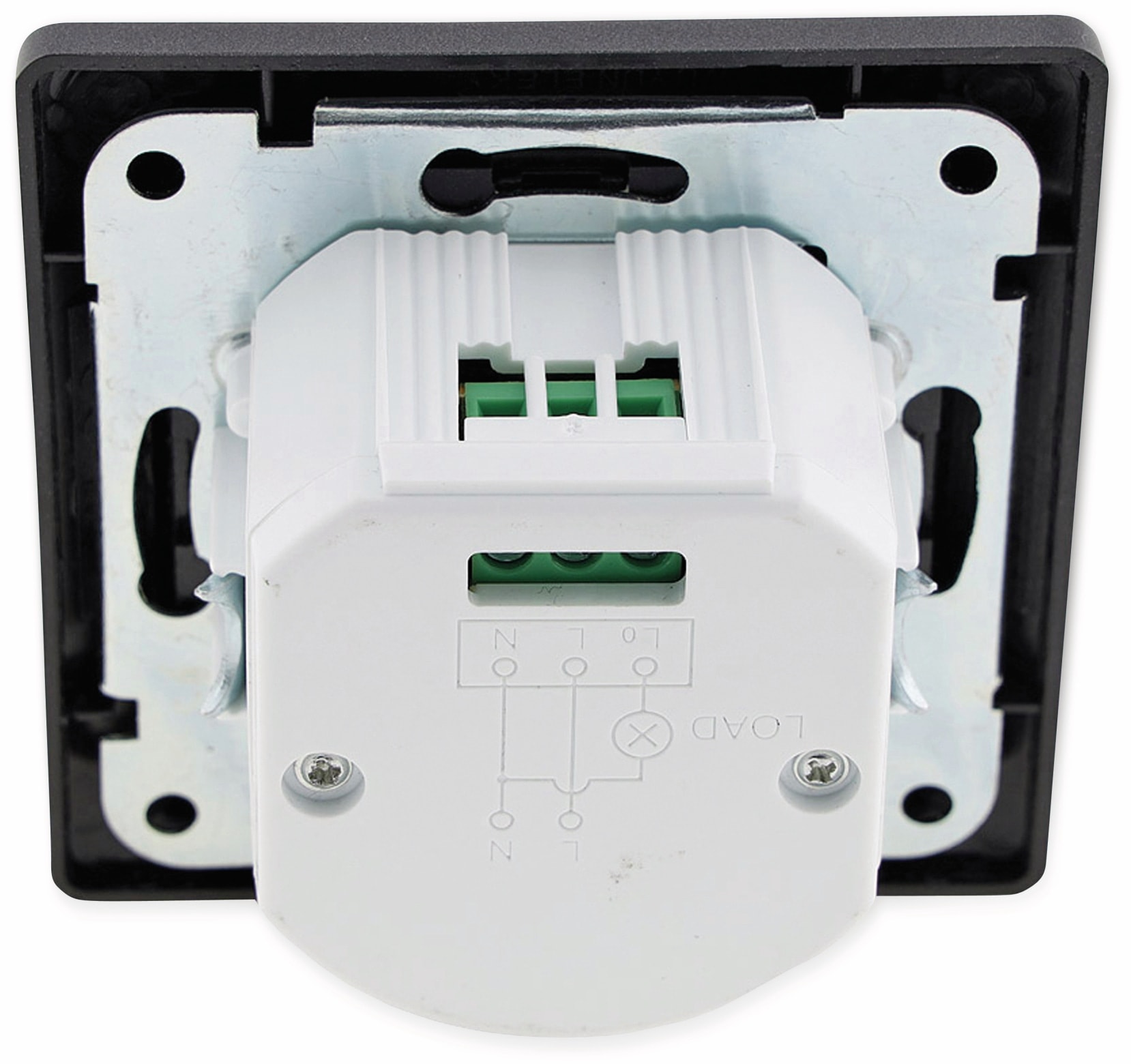 MILOS Bewegungsmelder 23044, 400 W, 250V~, 160°, LED geeignet, anthrazit