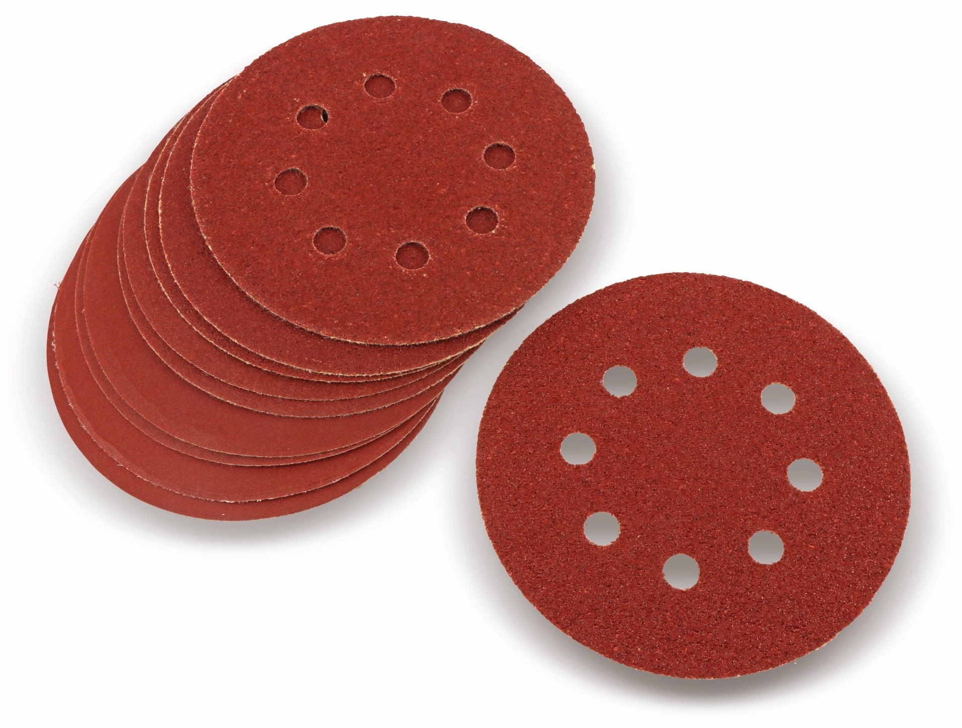 Schleifscheiben-Set, Ø 125 mm, 10 Stück Schleifscheiben-Set, Ø 125 mm, 10 Stück
