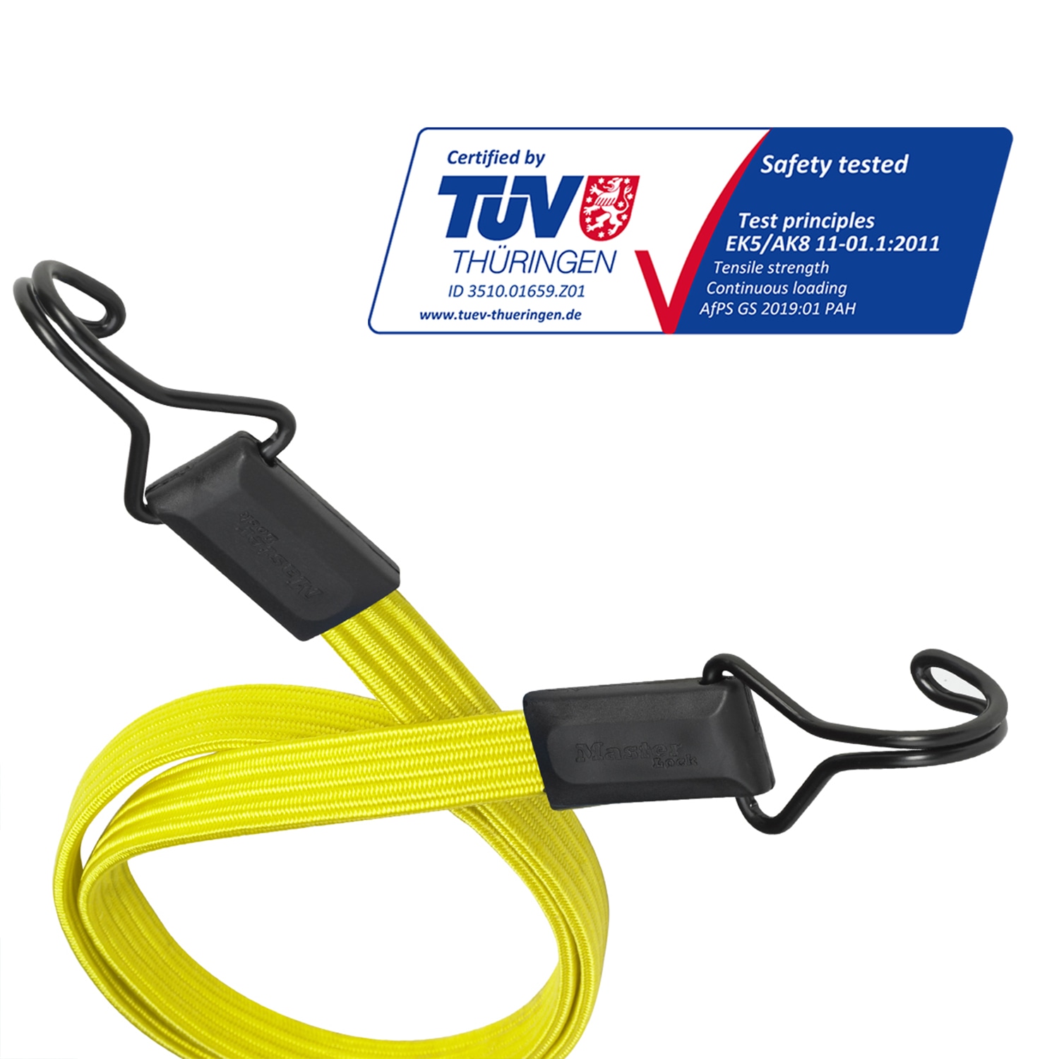 MASTERLOCK Gummispannseil 3226EURDAT, flach