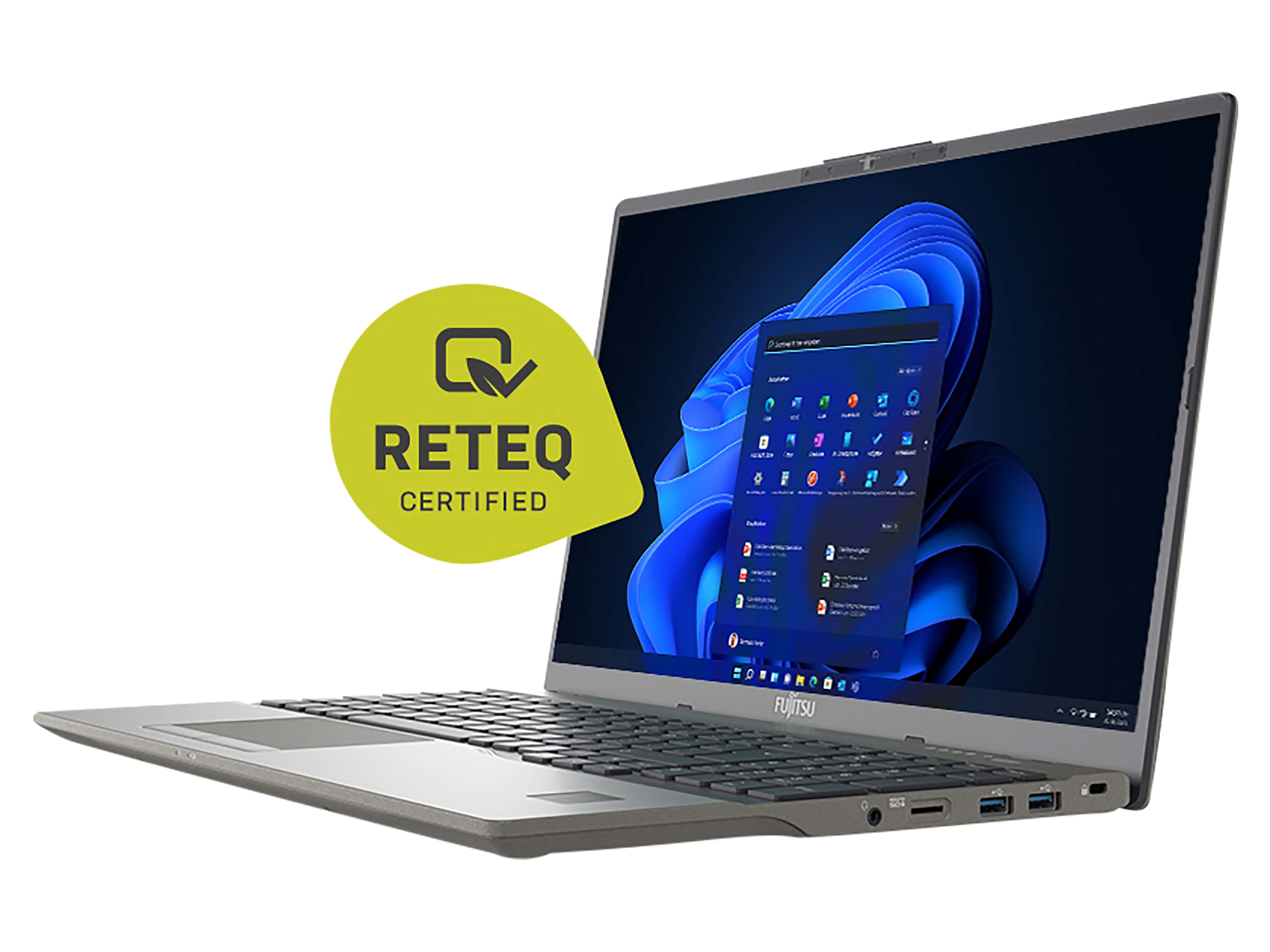 Notebook FUJITSU Lifebook U7411, 35,56 cm (14"), i7, 16GB, 512GB, Win11Home, refurbished