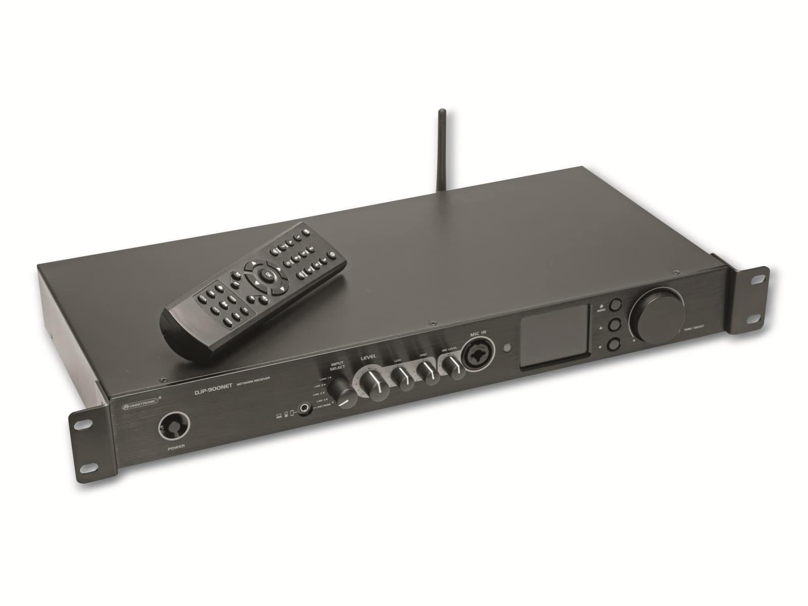 OMNITRONIC Kompakt-Verstärker DJP-900NET Class-D, mit Internetradio