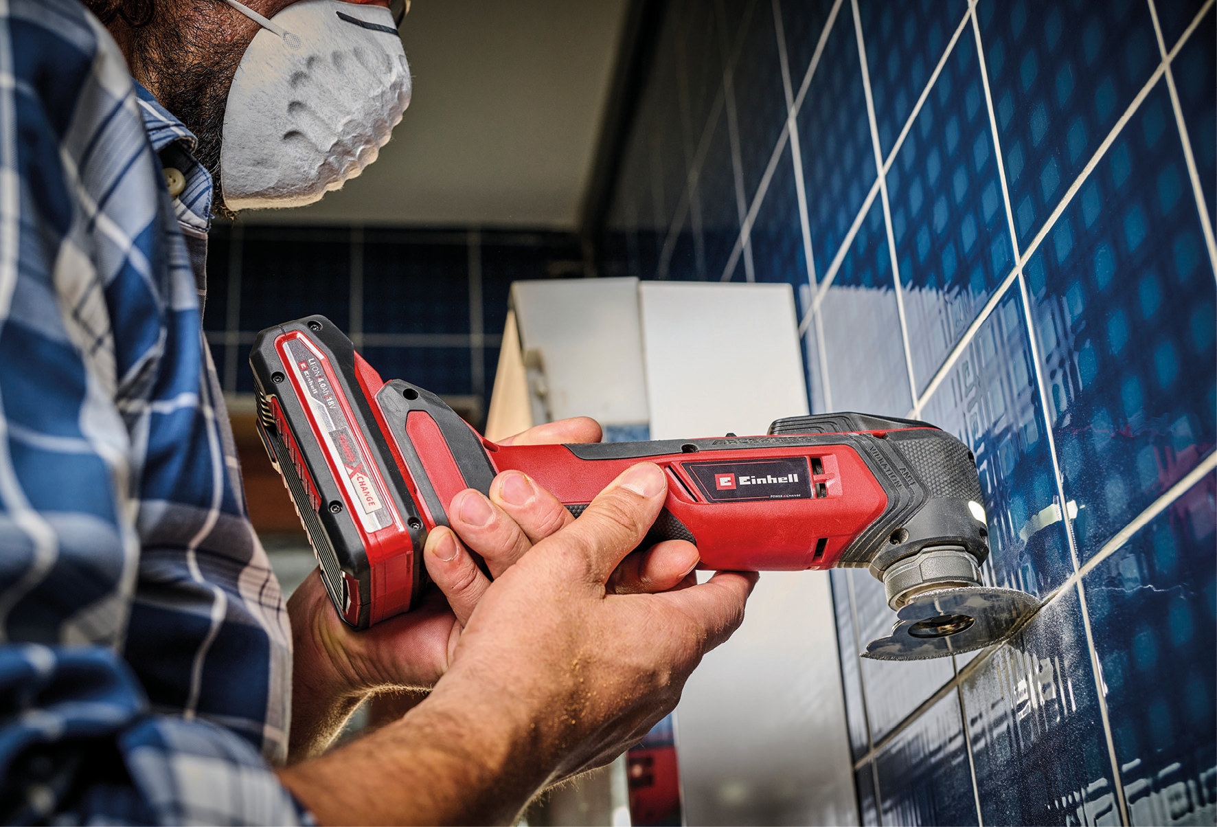 EINHELL PROFESSIONAL Akku-Multifunktionswerkzeug TP-MG 18 Li BL Kit (1x 4,0 Ah) EINHELL Akku-Multifunktionswerkzeug TP-MG 18 Li BL Kit (1x 4,0 Ah)