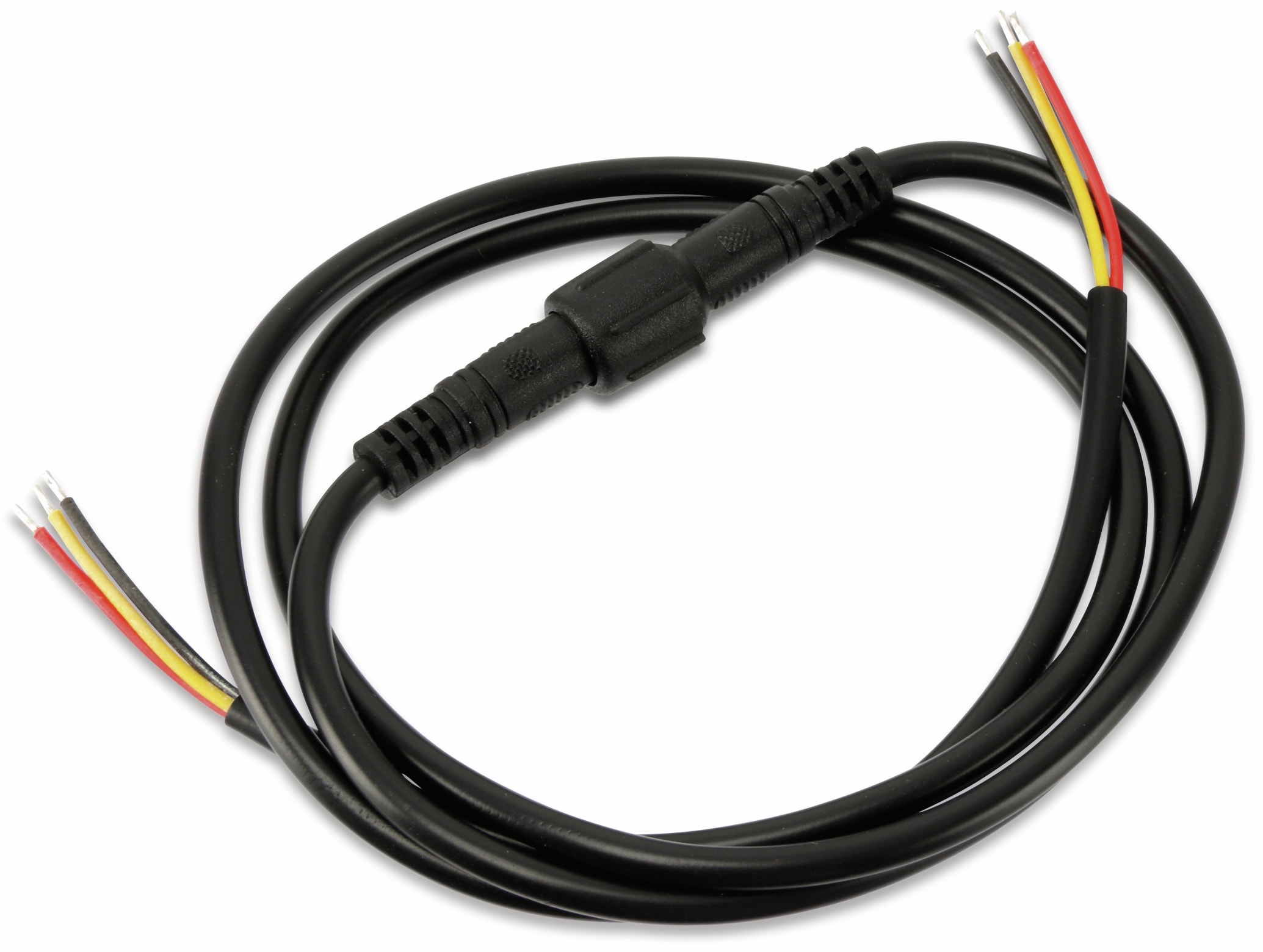 Wasserdichtes Steckverbindungsset, Stecker/Kupplung, 1 m, 3-polig