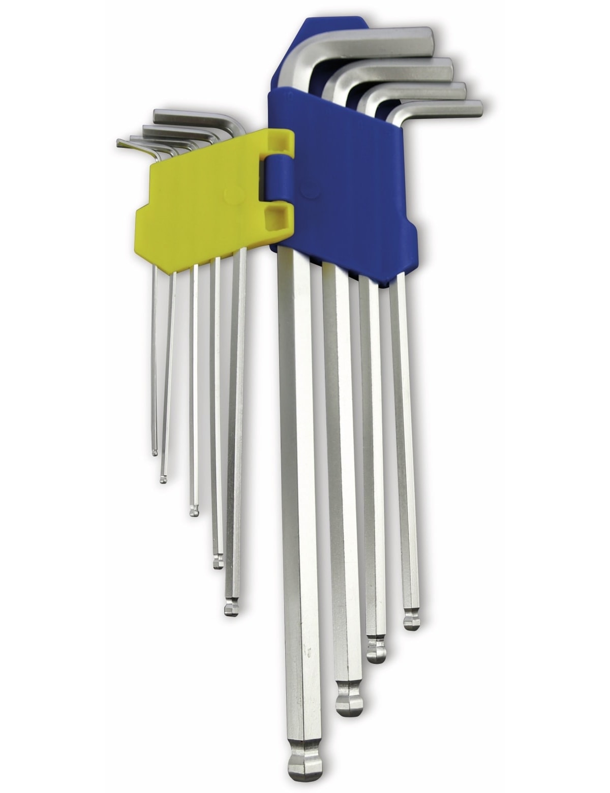 KINZO Innensechskantschlüssel-Set lang, 9-teilig, 1,5...10 mm KINZO Innensechskantschlüssel-Set lang, 9-teilig, 1,5...10 mm