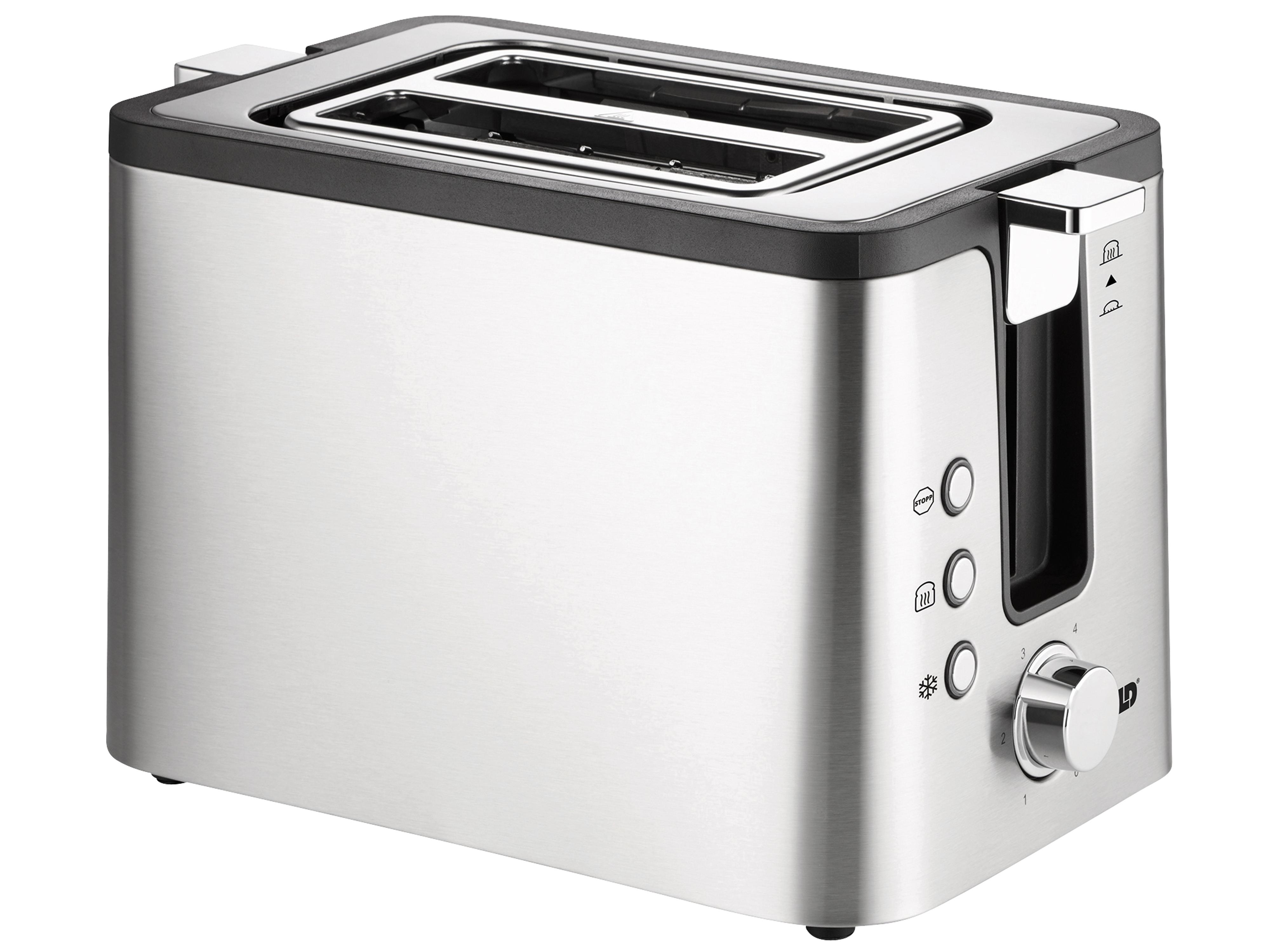 UNOLD Toaster 2er Kompakt 38215, edelstahl, 800 W