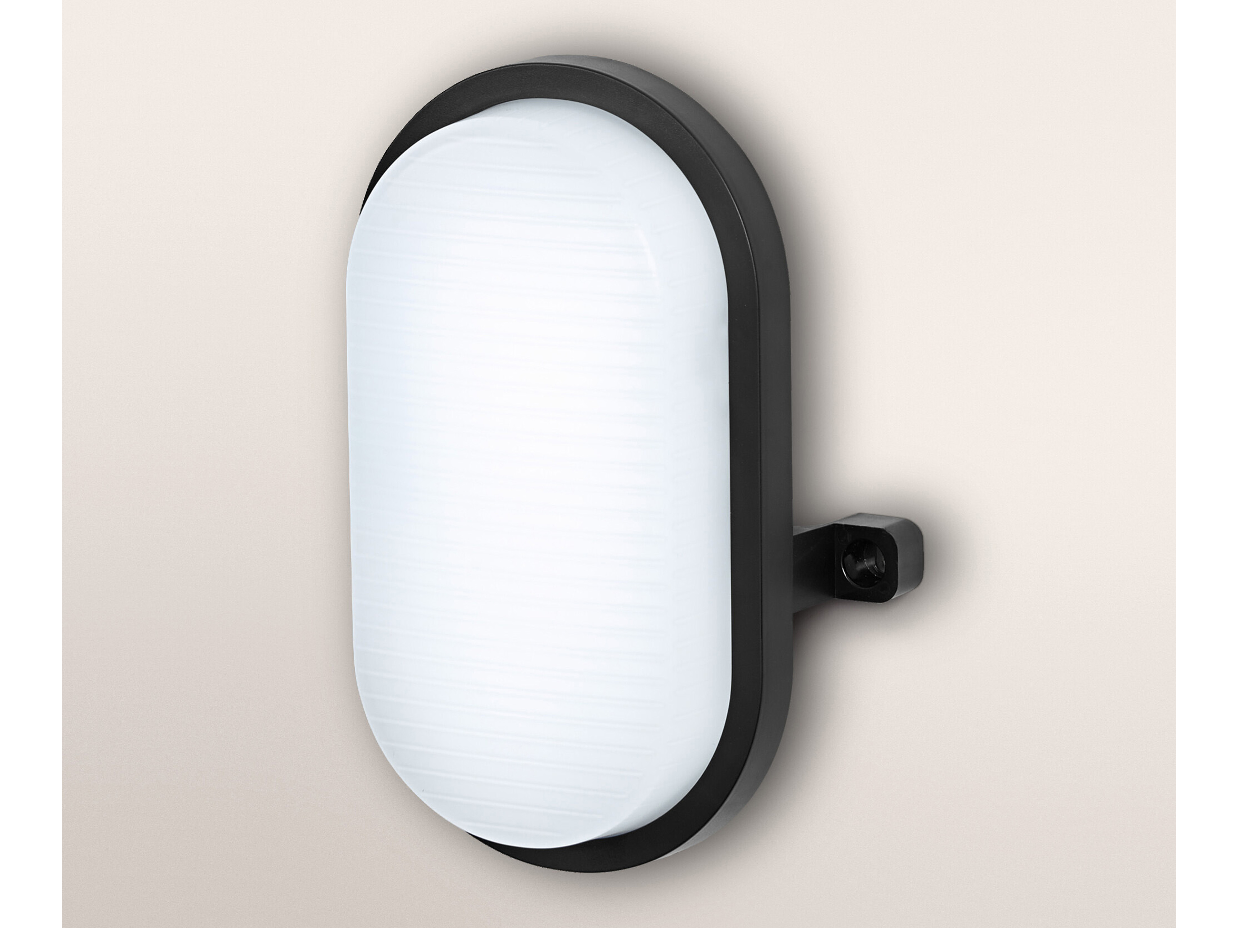 OSRAM Wand- und Deckenleuchte, CCT, 9/7/4 W, 3000/4000/6500K, 840/720/500 lm, IP65, schwarz