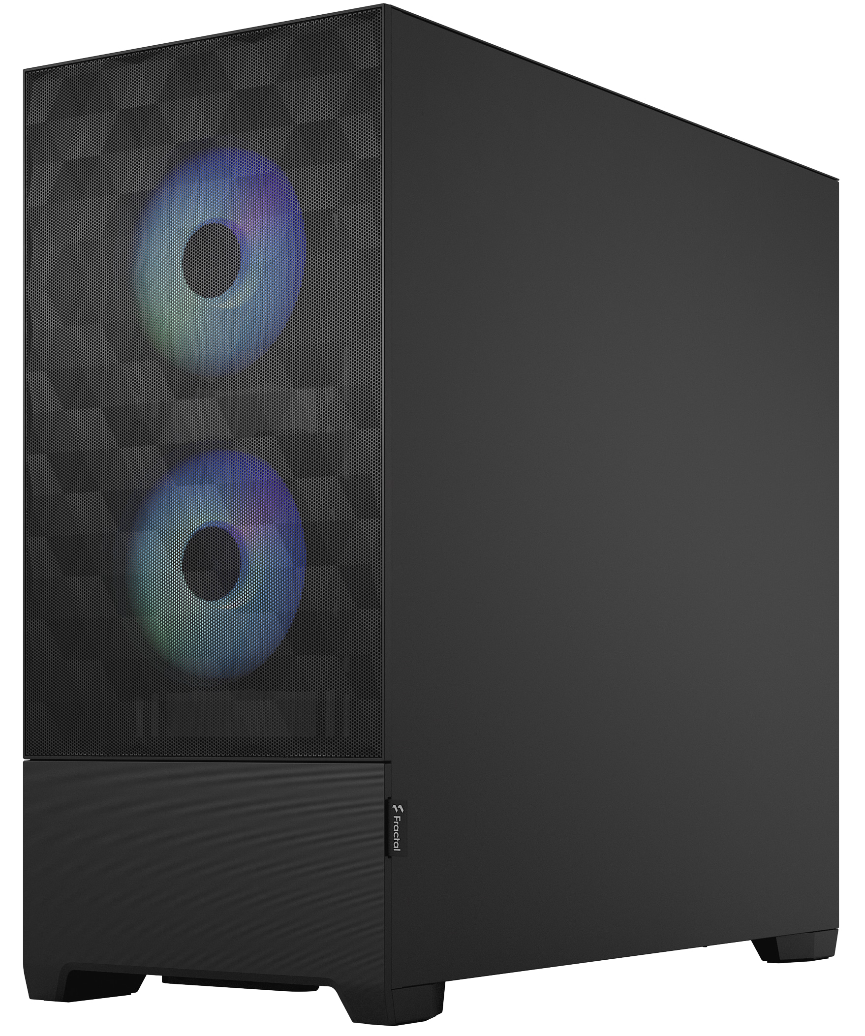 FRACTAL Midi Tower Design Pop Air RGB schwarz TG Clear Tint