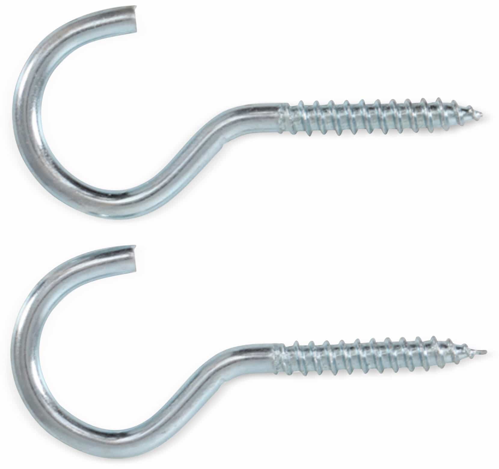 BGS TECHNIC Schraubhaken 88183, 90 mm, 2 Stück BGS TECHNIC Schraubhaken 88183, 90 mm, 2 Stück