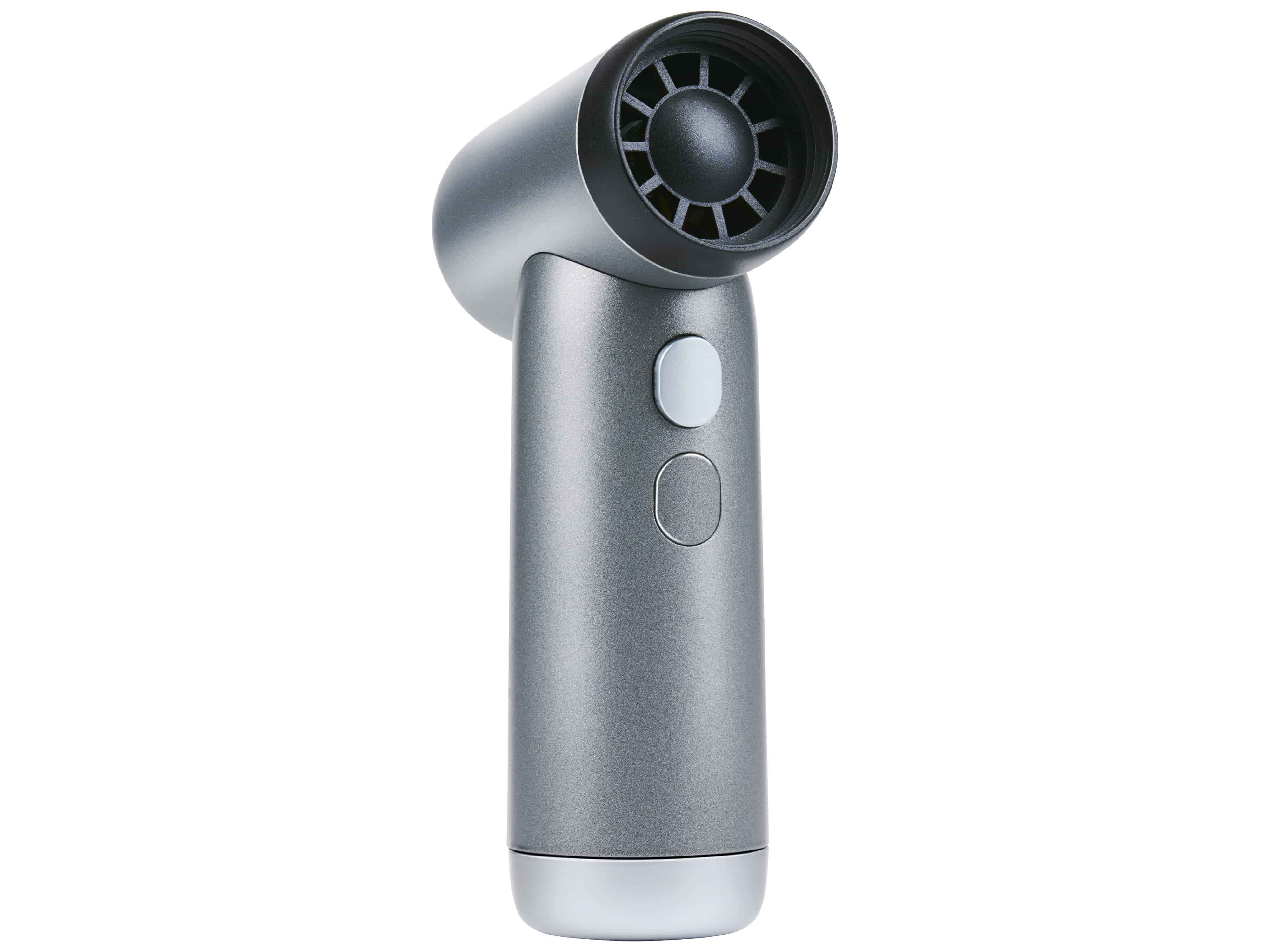 LIFETIME AIR USB-Handventilator 3 Geschwindigkeiten, 1100mAh, silber