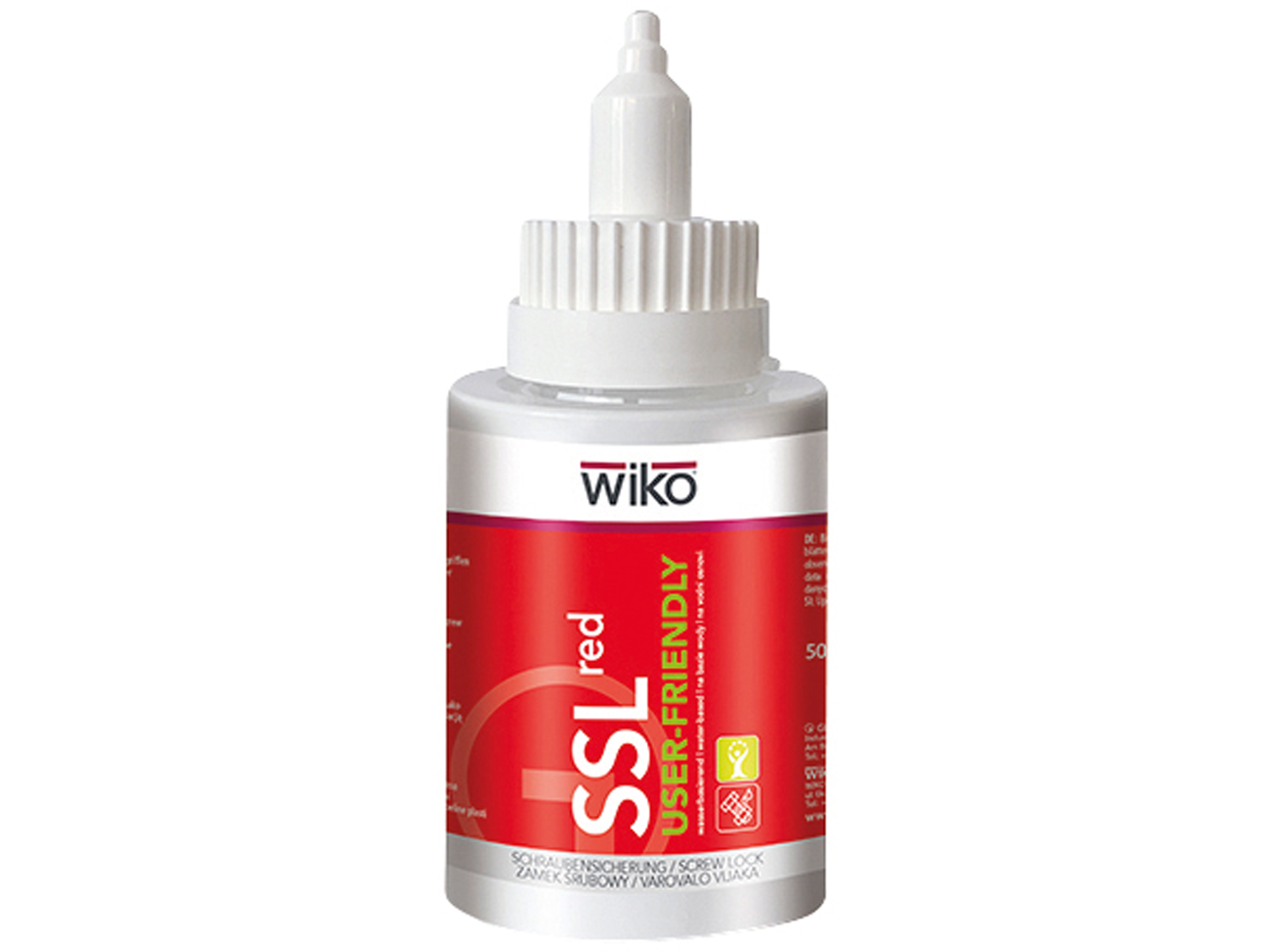 WIKO Schraubensicherungslack SSL, 50 ml, rot, Ziehharmonika Flasche WIKO Schraubensicherungslack SSL, 50 ml, rot, Ziehharmonika Flasche