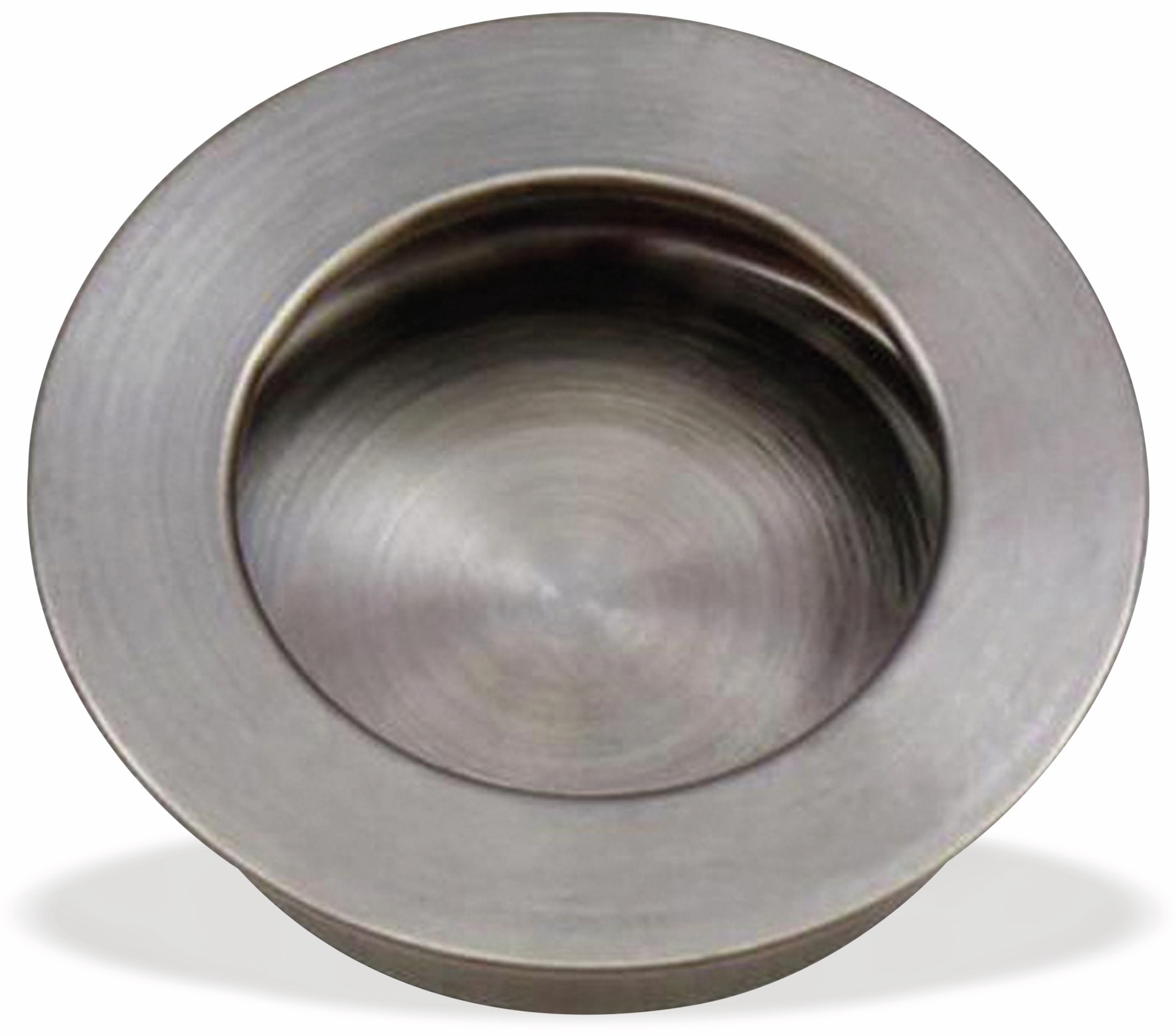 Griffmulde, Edelstahl, Ø 41 mm, flache Oberfläche Griffmulde, Edelstahl, Ø 41 mm, flache Oberfläche