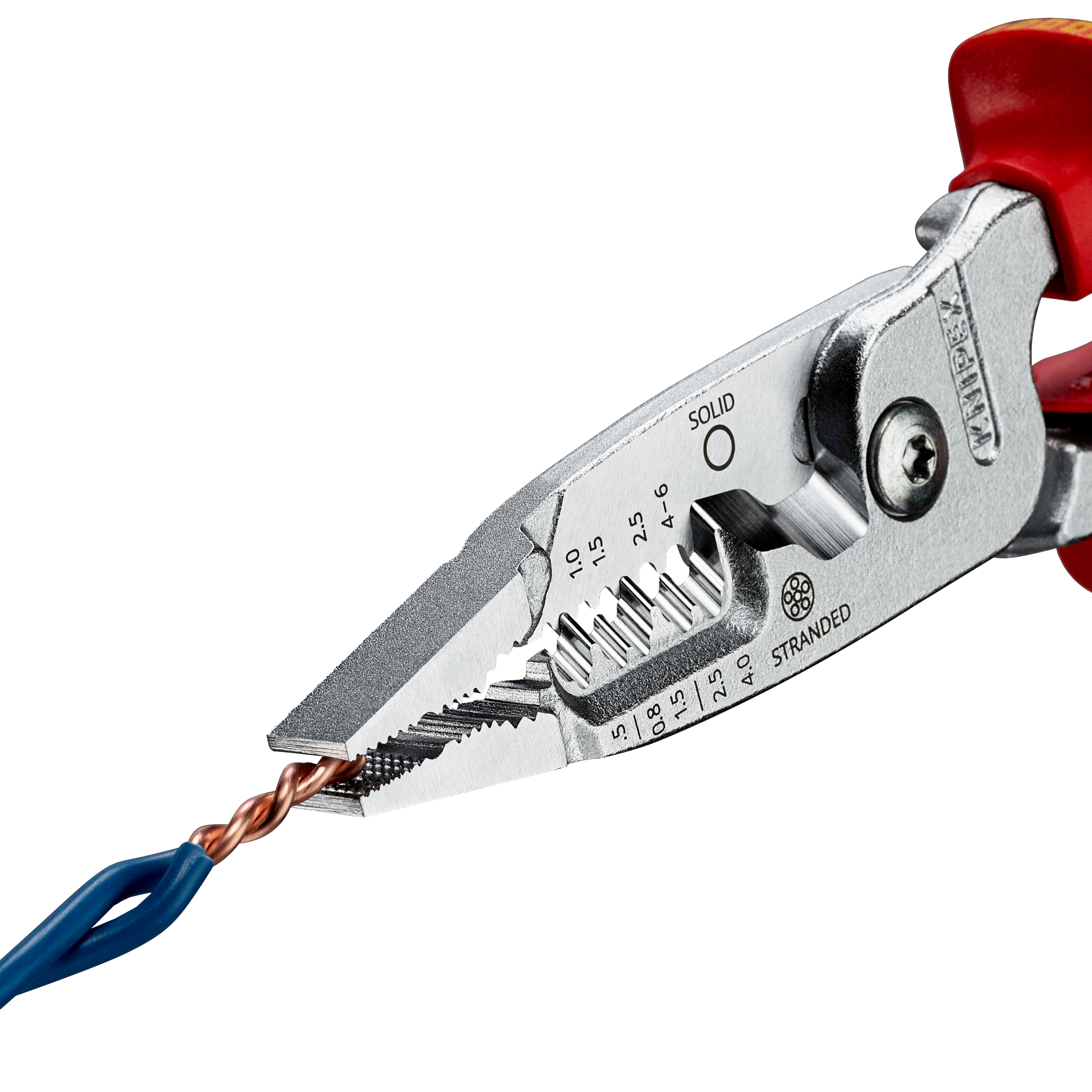 KNIPEX Multifunktions-Elektrikerzange, 13 76 200 ME, 200 mm KNIPEX Multifunktions-Elektrikerzange, 13 76 200 ME, 200 mm