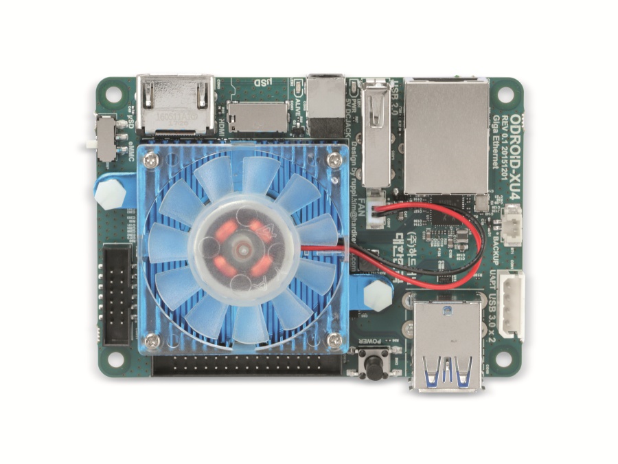 ODROID-XU4 Einplatinen-Computer, SAMSUNG Exynos 5422, 2 GB, 2x USB 3.0