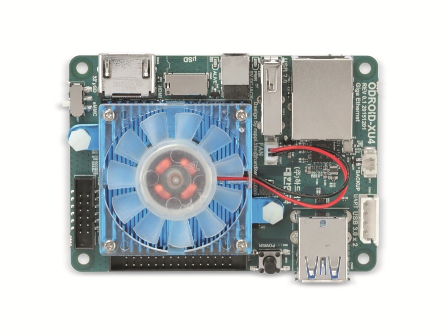 ODROID-XU4 Einplatinen-Computer, SAMSUNG Exynos 5422, 2 GB, 2x USB 3.0 ODROID-XU4 Einplatinen-Computer, SAMSUNG Exynos 5422, 2 GB, 2x USB 3.0