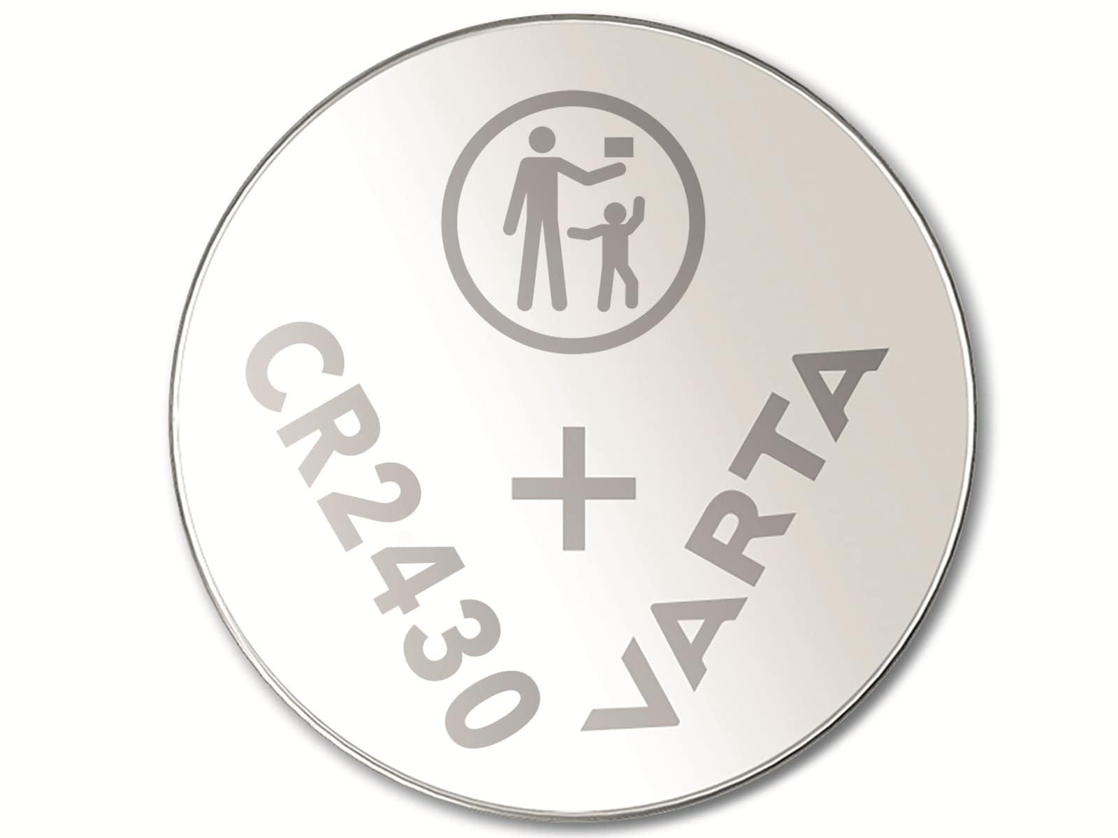 VARTA Knopfzelle Lithium, CR2430, 3V 2 Stück