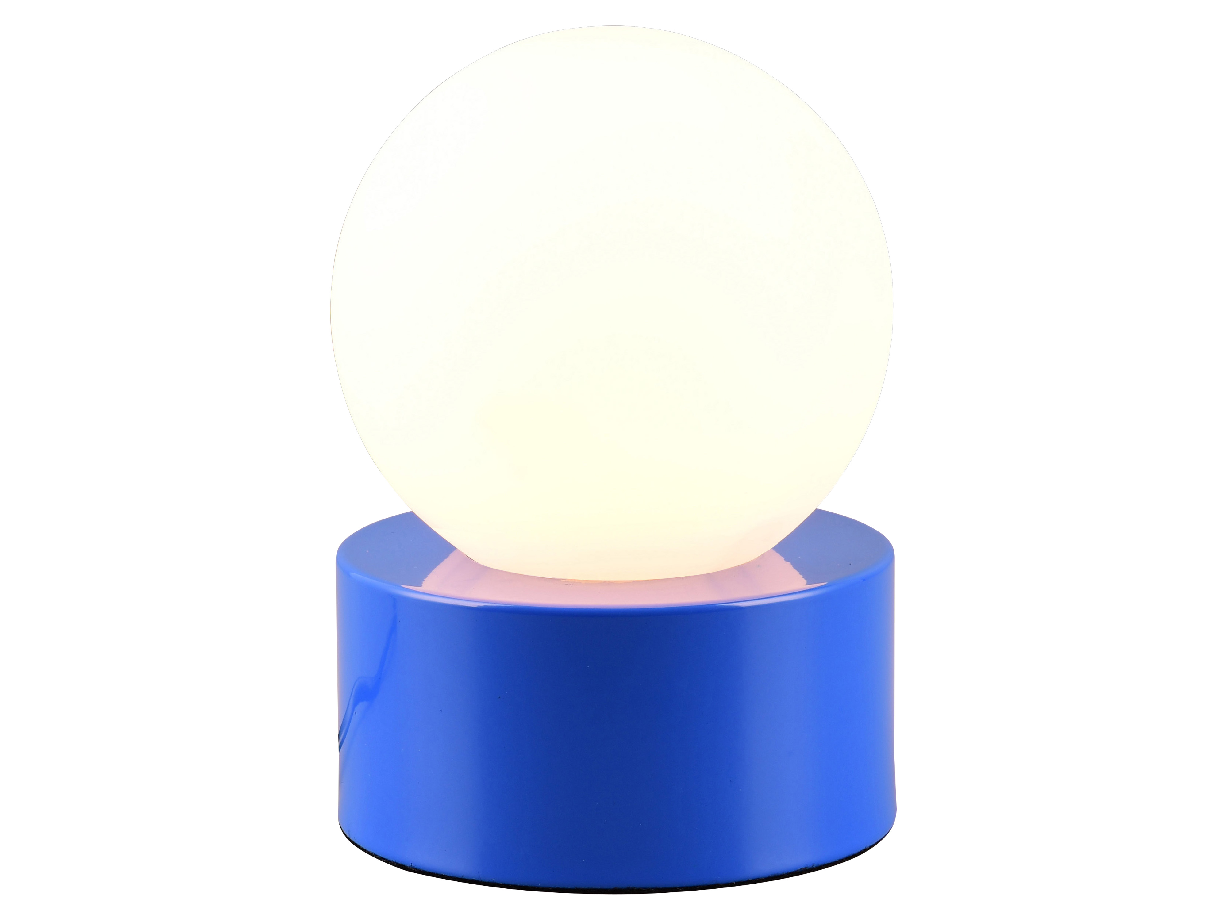 REALITY Tischleuchte Countess R59051004 blau, Glas weiß, E14 REALITY Tischleuchte Countess R59051004 blau, Glas weiß, E14