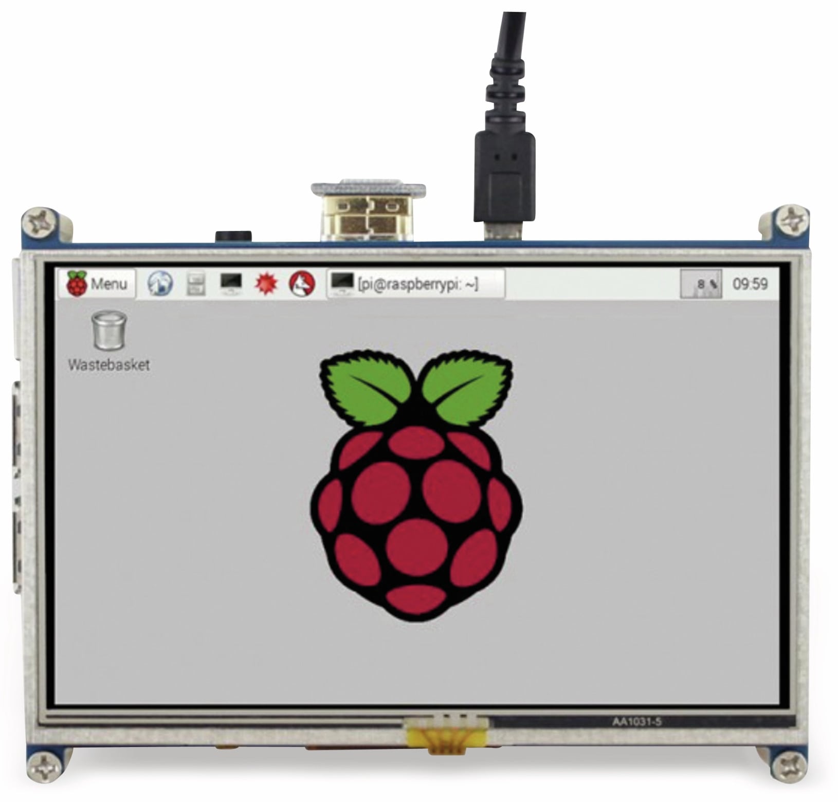 JOY-IT Touchscreen Display, HDMI, Raspberry Pi, 5", 800x480