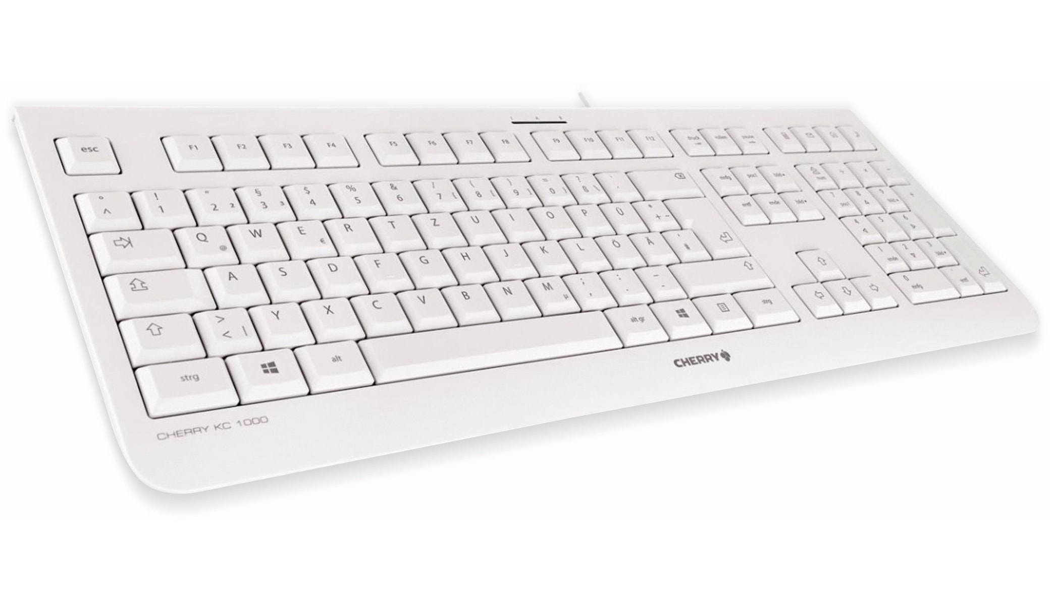 CHERRY Tastatur KC 1000, grau